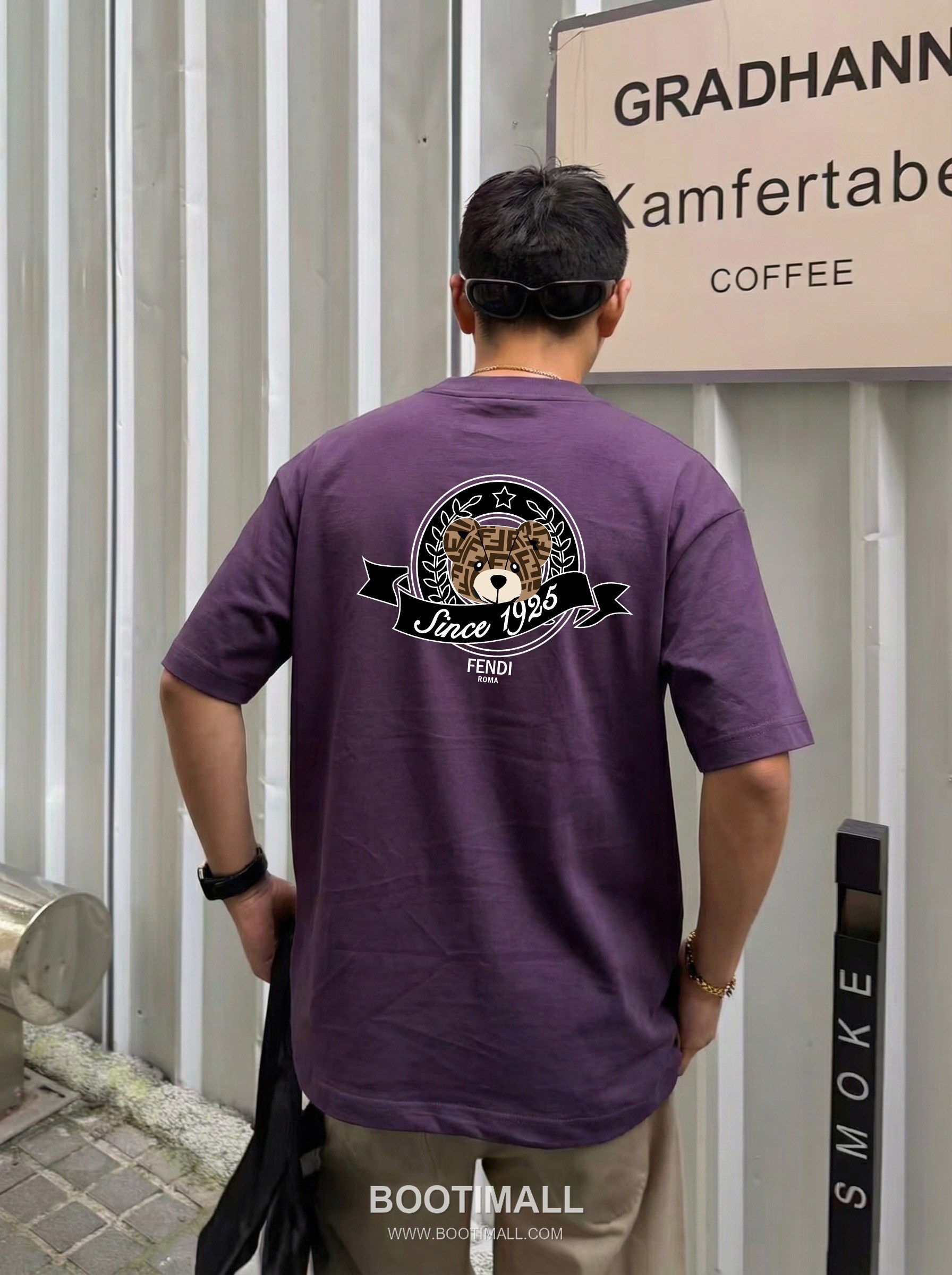 Fendi 2026 S/S Cotton Graphic Print Logo T-Shirt 펜디 2026SS 코튼 그래픽 프린트 로고 티셔츠 4