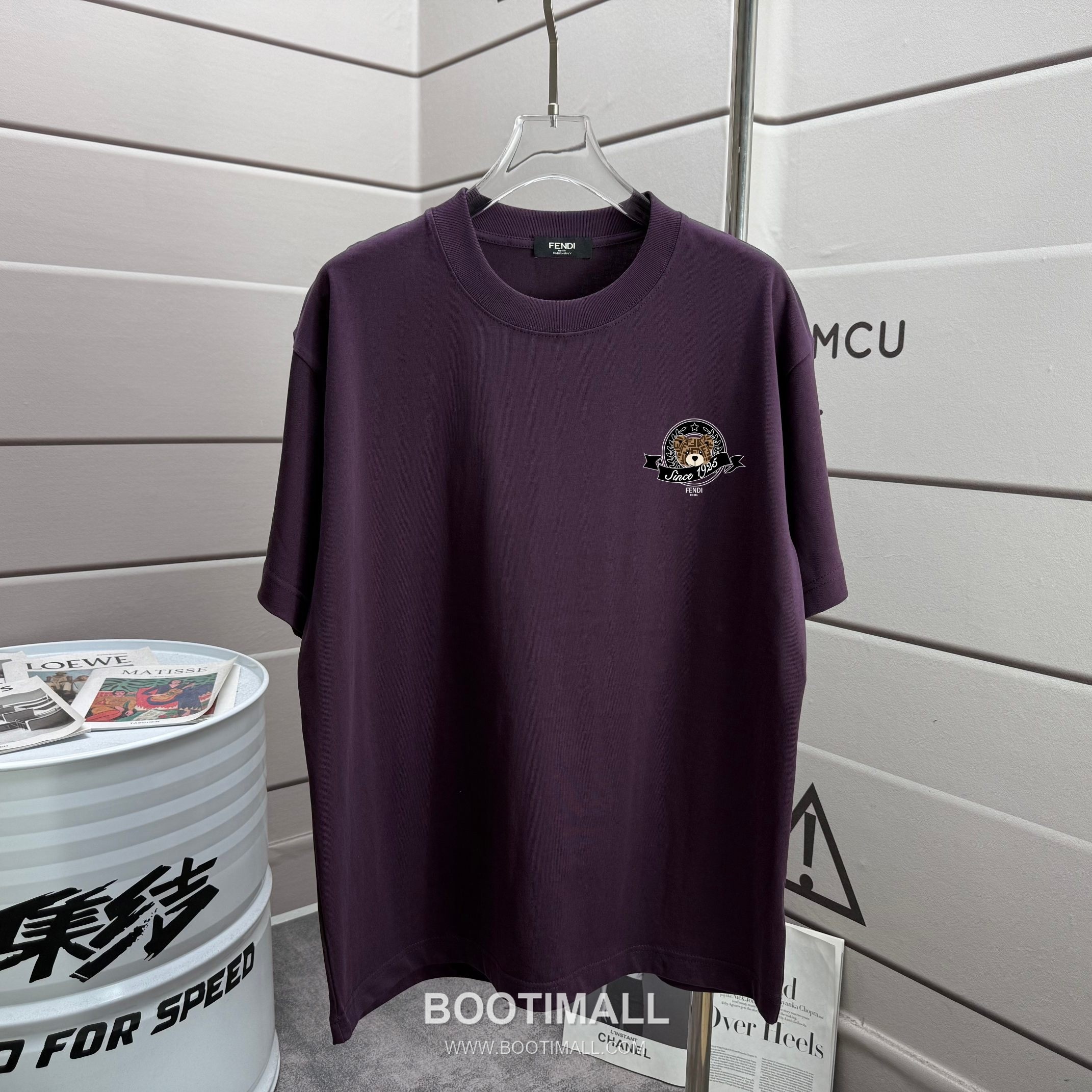 Fendi 2026 S/S Cotton Graphic Print Logo T-Shirt 펜디 2026SS 코튼 그래픽 프린트 로고 티셔츠 5