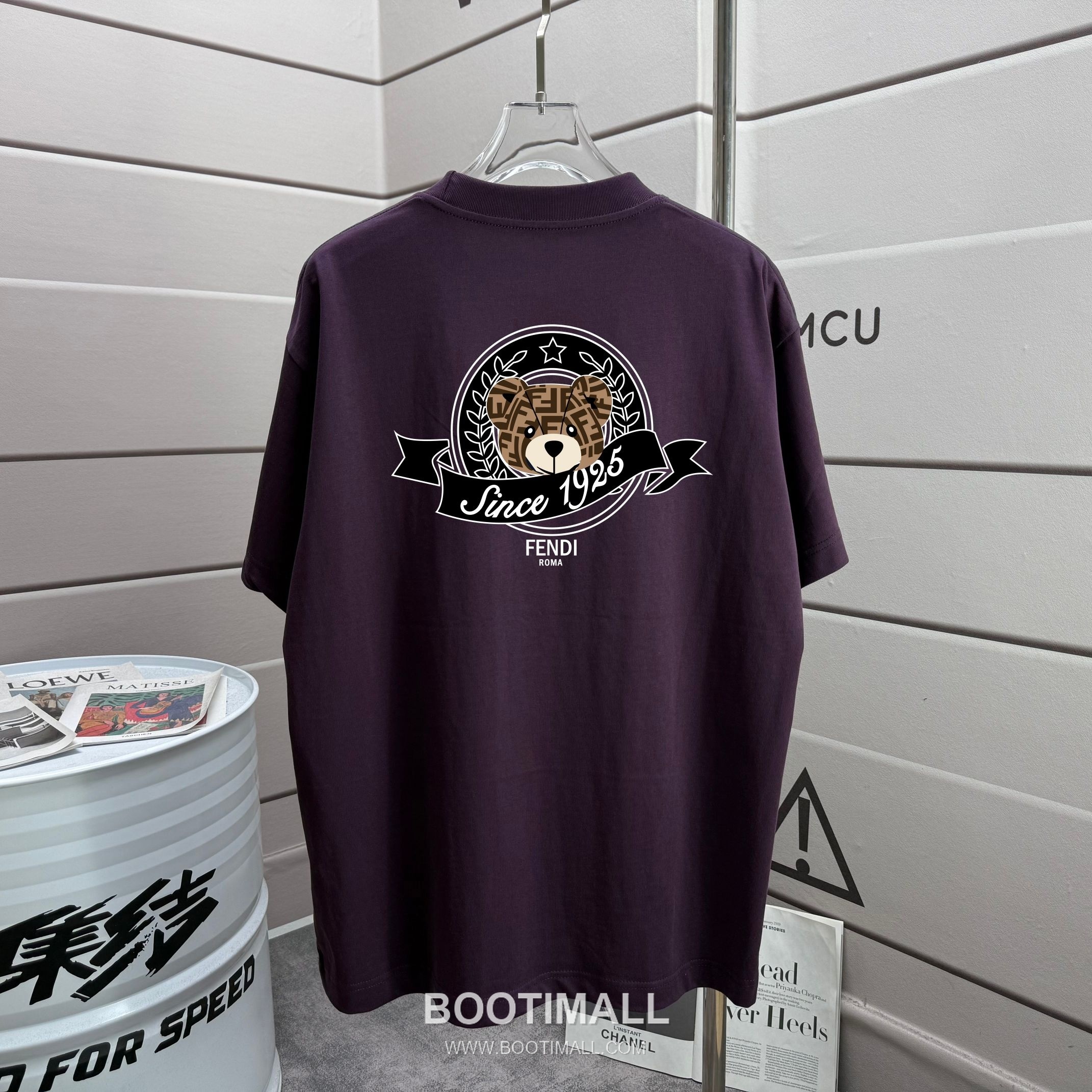 Fendi 2026 S/S Cotton Graphic Print Logo T-Shirt 펜디 2026SS 코튼 그래픽 프린트 로고 티셔츠 6