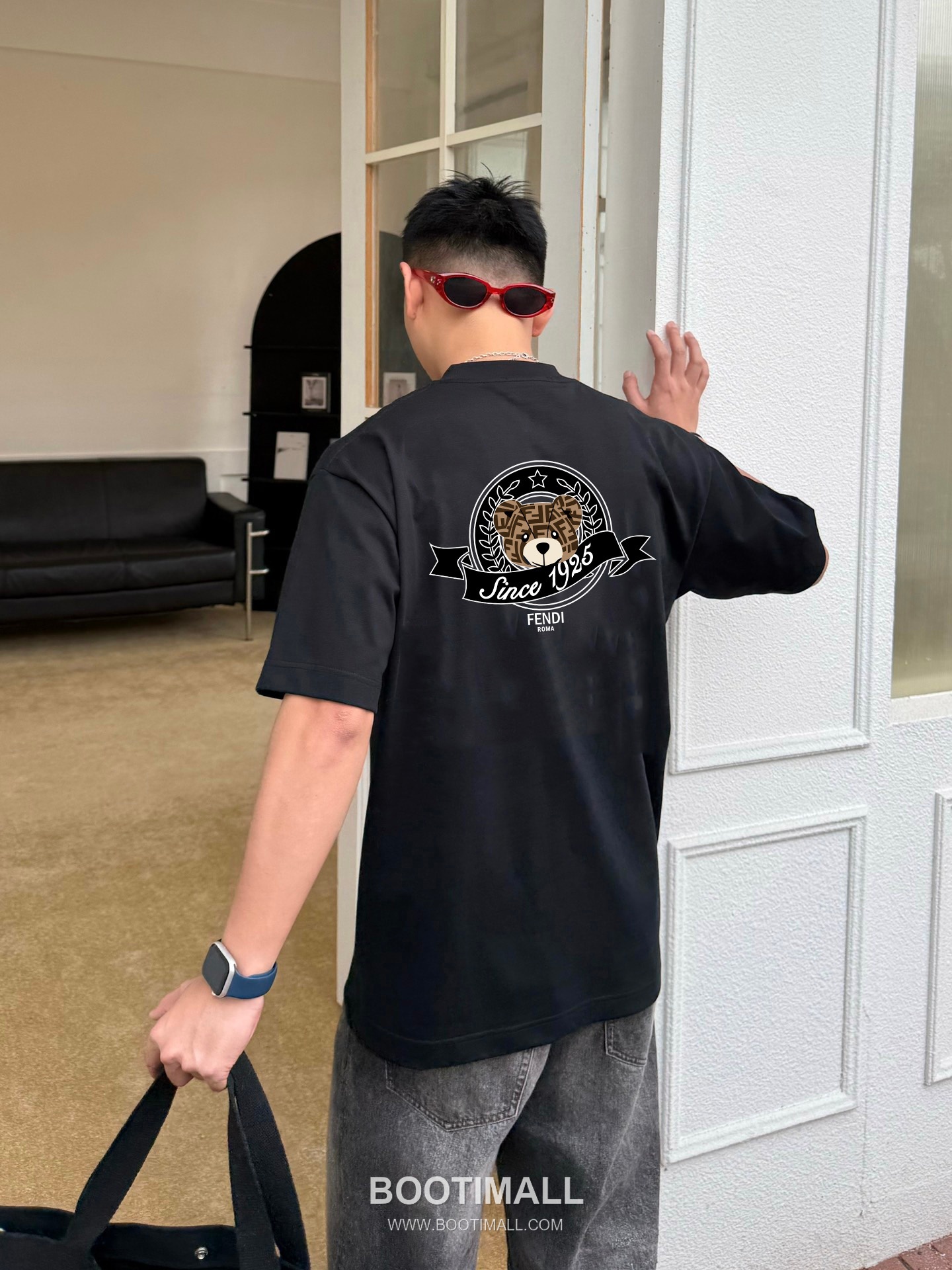 Fendi 2026 S/S Cotton Graphic Print Logo T-Shirt 펜디 2026SS 코튼 그래픽 프린트 로고 티셔츠 2