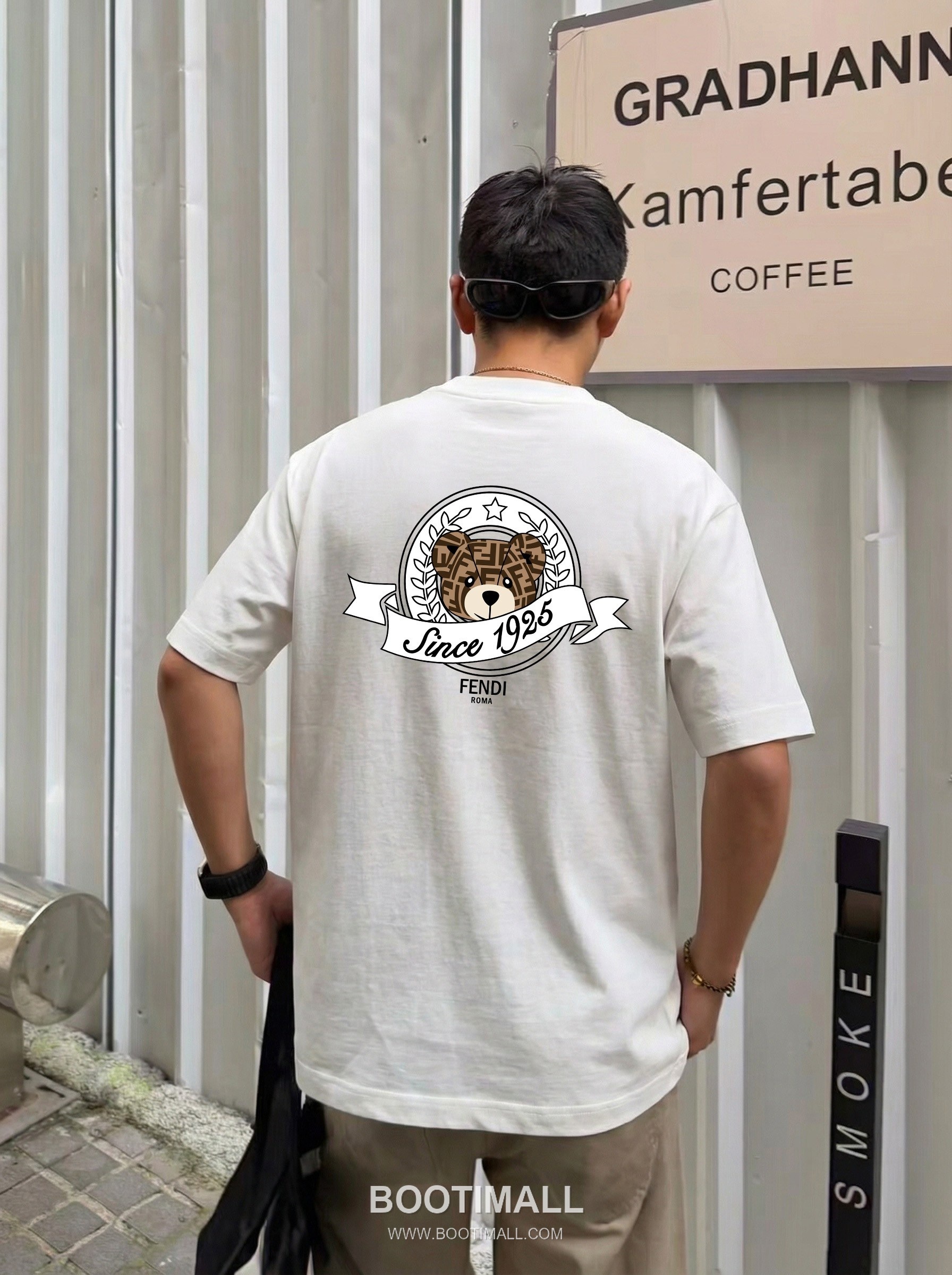 Fendi 2026 S/S Cotton Graphic Print Logo T-Shirt 펜디 2026SS 코튼 그래픽 프린트 로고 티셔츠 2