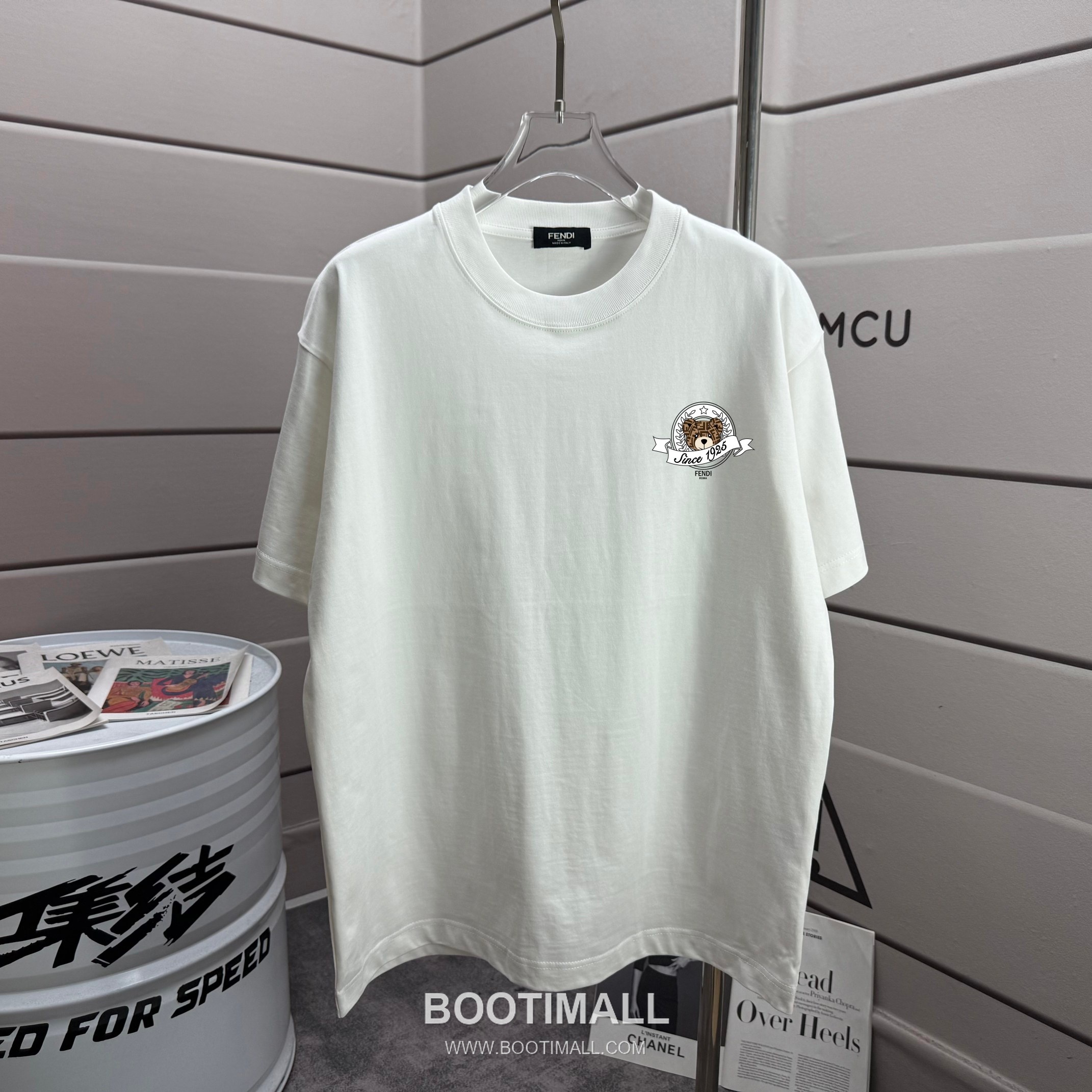 Fendi 2026 S/S Cotton Graphic Print Logo T-Shirt 펜디 2026SS 코튼 그래픽 프린트 로고 티셔츠 5