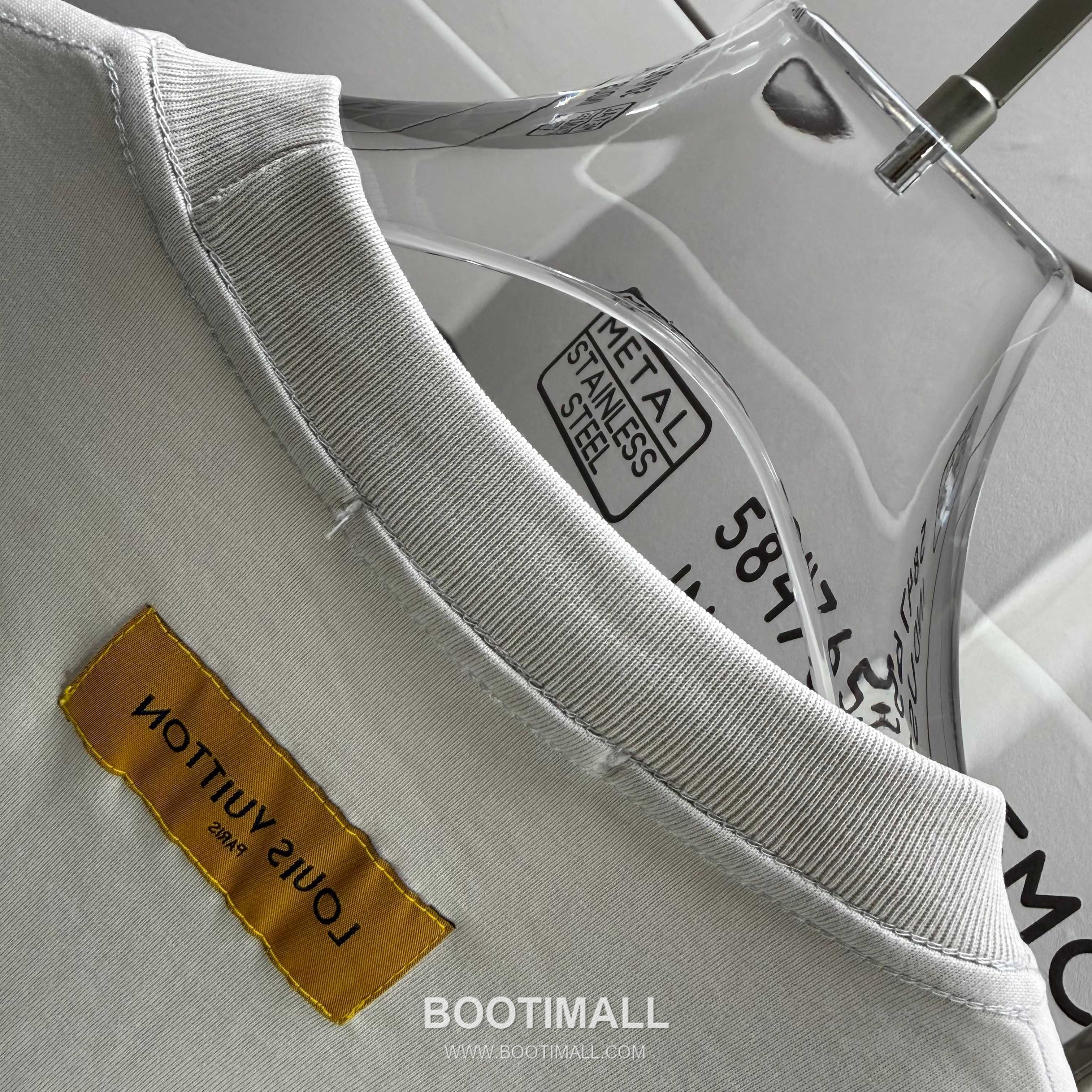 Louis Vuitton 2026 S/S Cotton Letter Print Logo T-Shirt 루이비통 2026SS 코튼 레터 프린트 로고 티셔츠 11