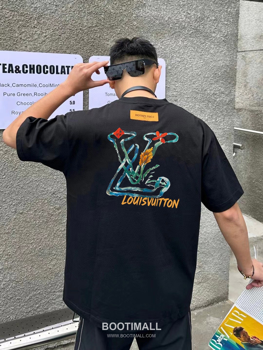 Louis Vuitton 2026 S/S Cotton Letter Print Logo T-Shirt 루이비통 2026SS 코튼 레터 프린트 로고 티셔츠 1