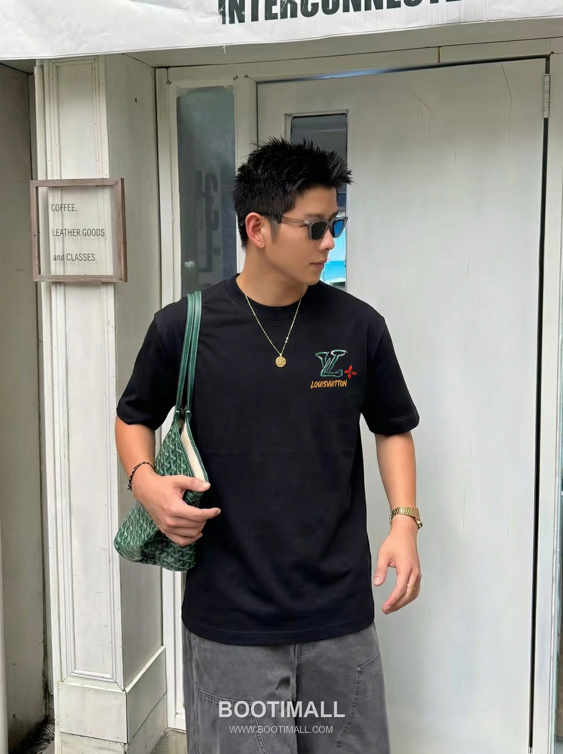 Louis Vuitton 2026 S/S Cotton Letter Print Logo T-Shirt 루이비통 2026SS 코튼 레터 프린트 로고 티셔츠 4