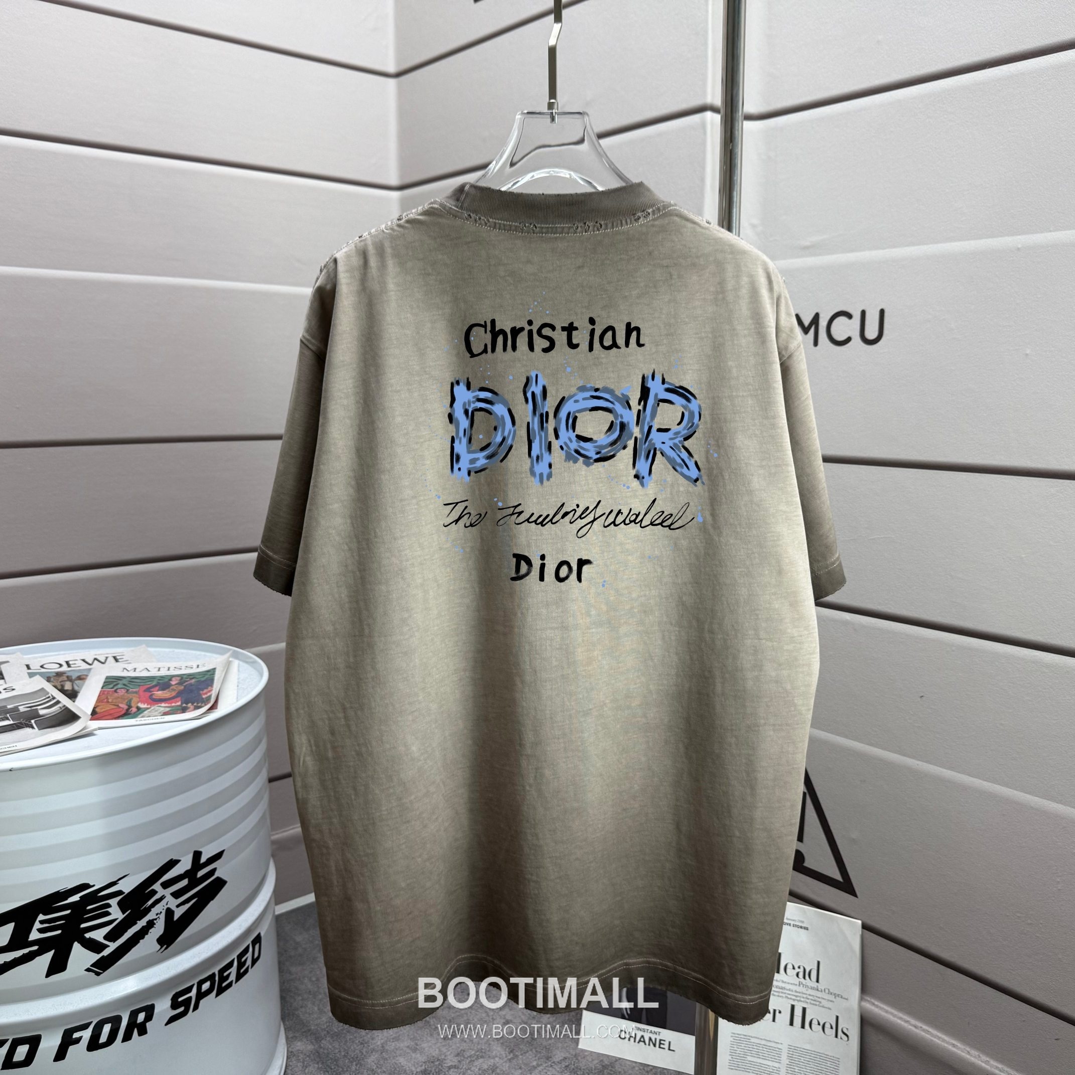 Dior 2026 S/S Cotton Washed Distressed T-Shirt 디올 2026SS 코튼 워싱 디스트로이드 티셔츠 1