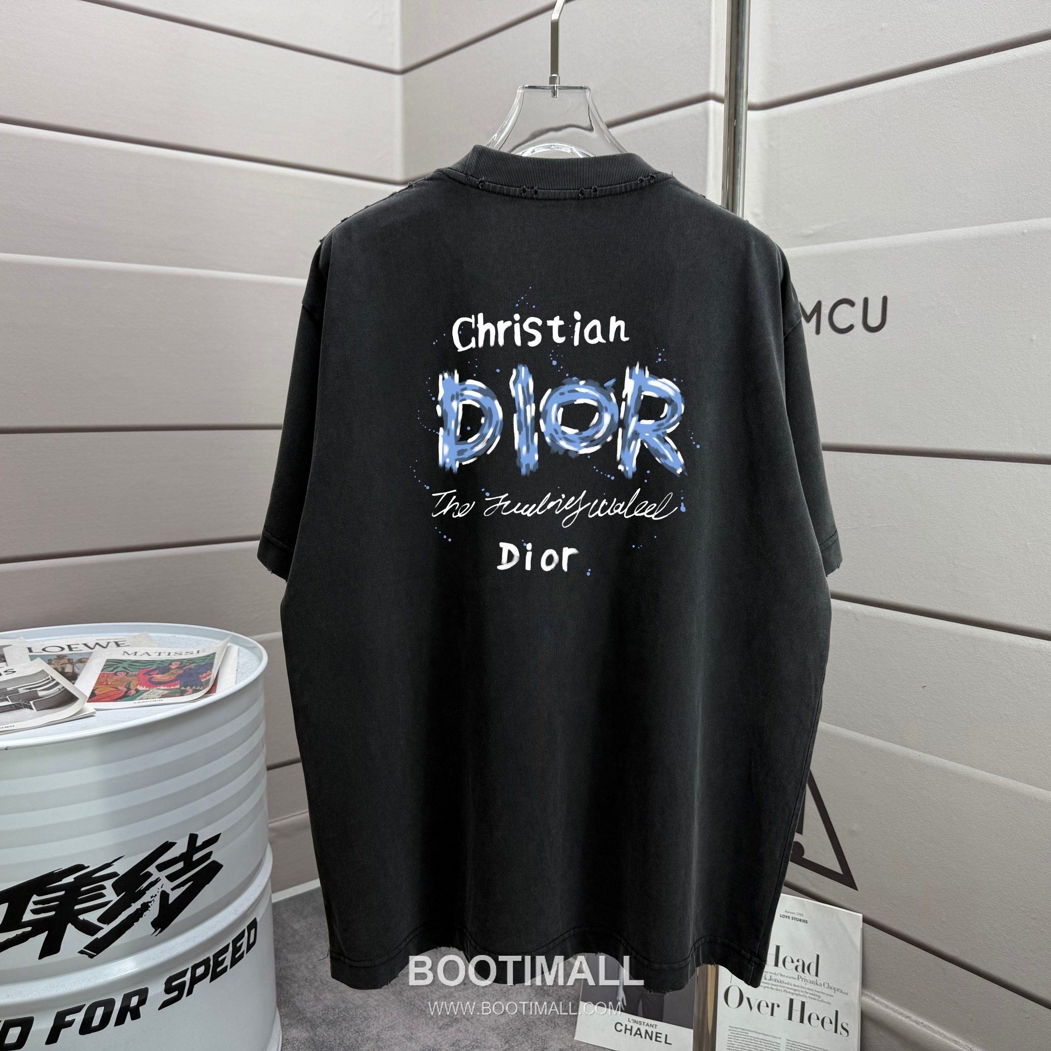 Dior 2026 S/S Cotton Washed Distressed T-Shirt 디올 2026SS 코튼 워싱 디스트로이드 티셔츠 1