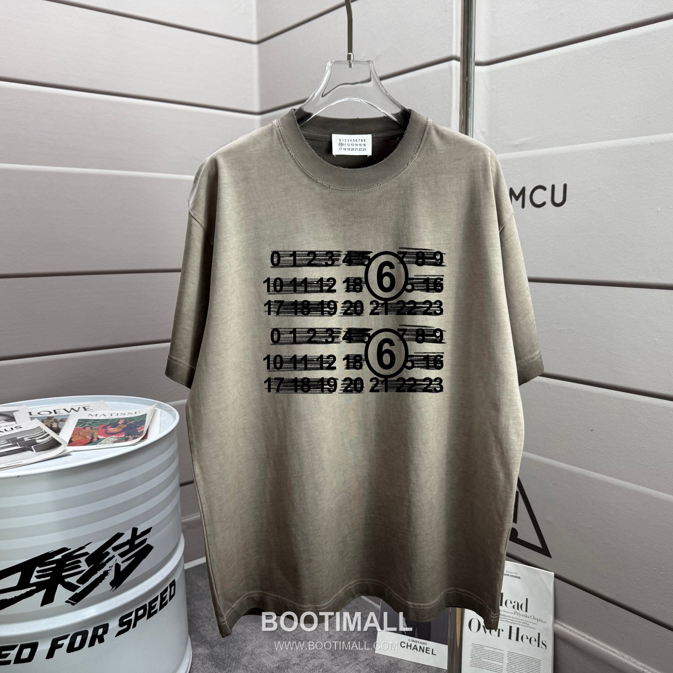 MM6 Maison Margiela 2026 S/S Cotton Washed Distressed T-Shirt MM6메종마르지엘라 2026SS 코튼 워싱 디스트로이드 티셔츠 1