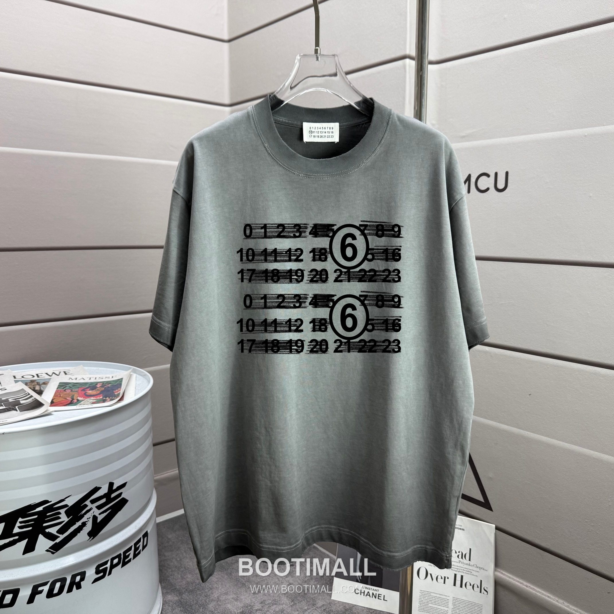 MM6 Maison Margiela 2026 S/S Cotton Washed Distressed T-Shirt MM6메종마르지엘라 2026SS 코튼 워싱 디스트로이드 티셔츠 1