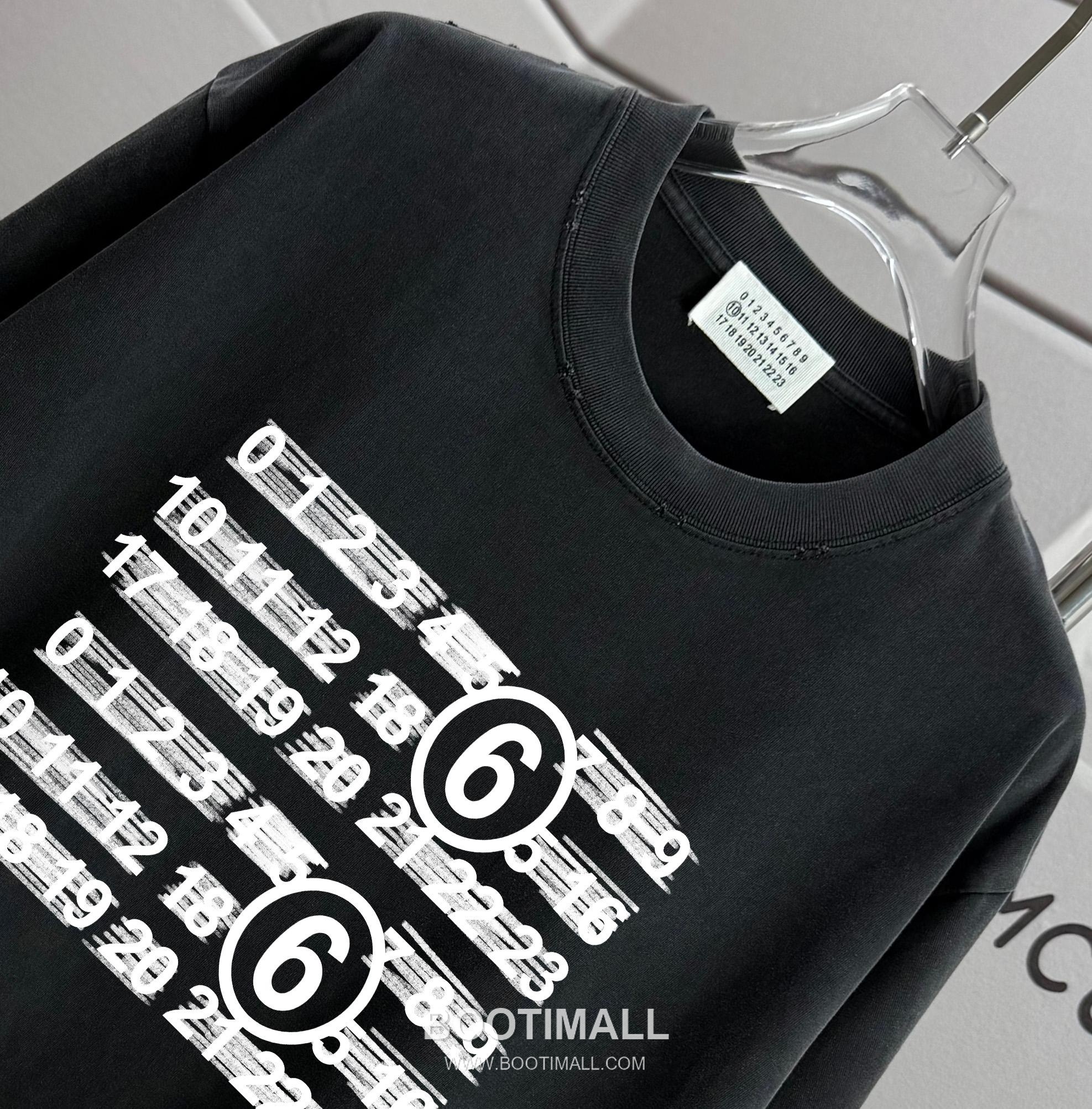 MM6 Maison Margiela 2026 S/S Cotton Washed Distressed T-Shirt MM6메종마르지엘라 2026SS 코튼 워싱 디스트로이드 티셔츠 3