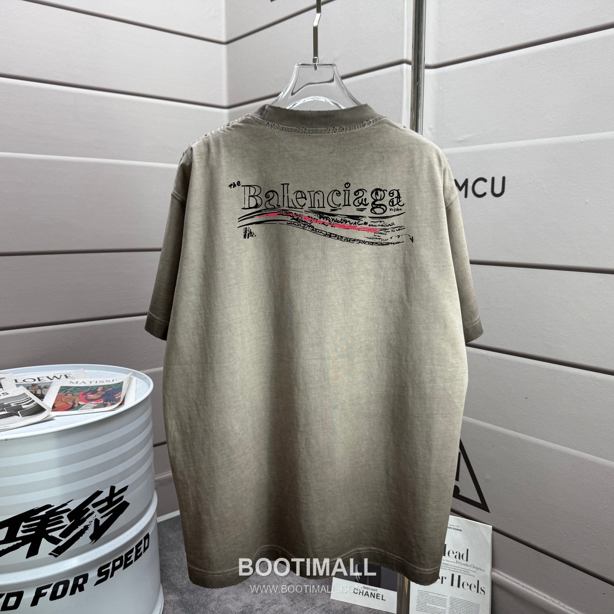 Balenciaga 2026 S/S Cotton Distressed Washed T-Shirt 발렌시아가 2026SS 코튼 디스트로이드 워싱 티셔츠 1