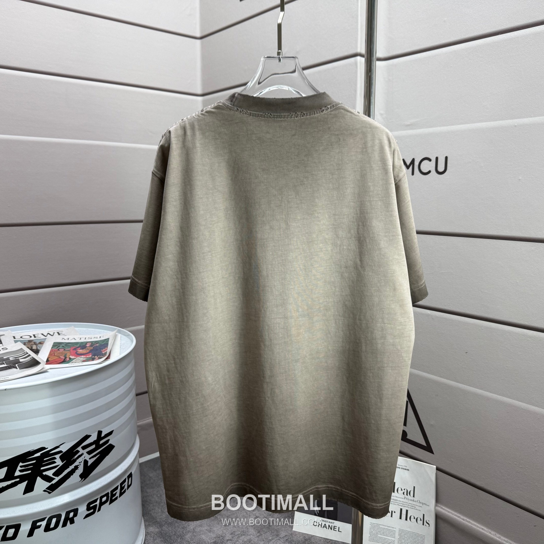 Balenciaga 2026 S/S Cotton Distressed Washed T-Shirt 발렌시아가 2026SS 코튼 디스트로이드 워싱 티셔츠 2