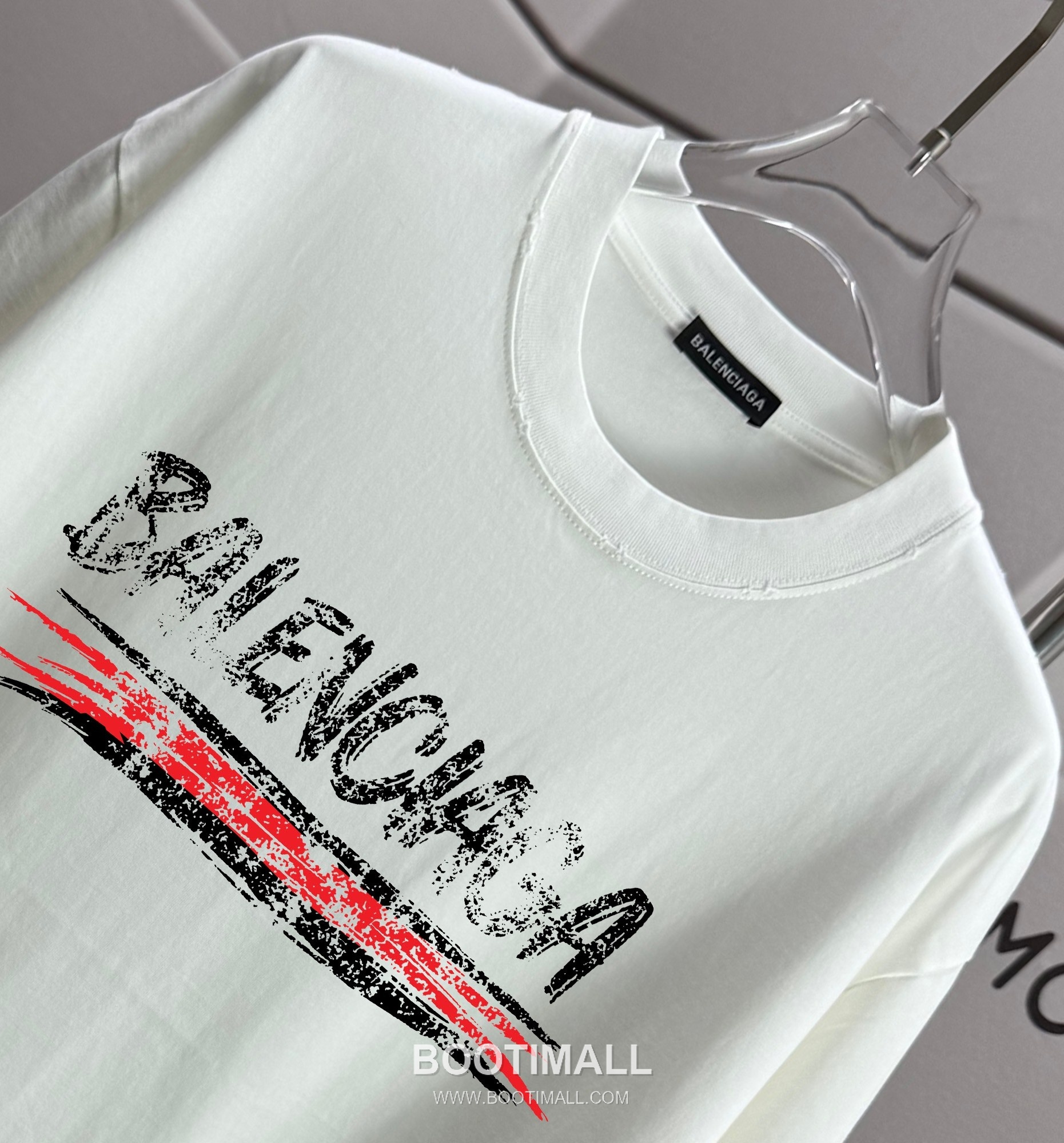 Balenciaga 2026 S/S Cotton Distressed Washed T-Shirt 발렌시아가 2026SS 코튼 디스트로이드 워싱 티셔츠 3