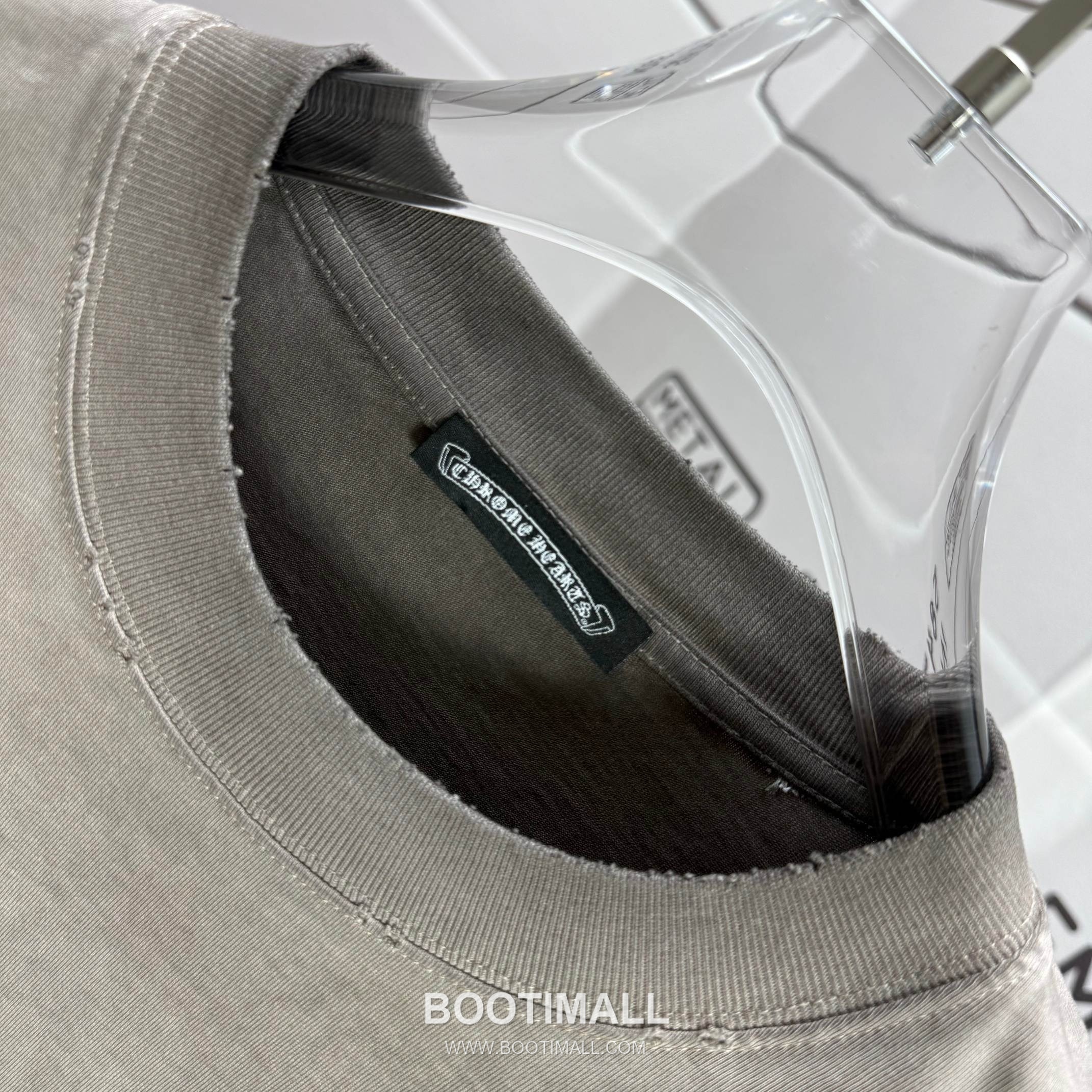 Chrome Hearts 2026 S/S Cotton Distressed Washed T-Shirt 크롬하츠 2026SS 코튼 디스트로이드 워싱 티셔츠 5