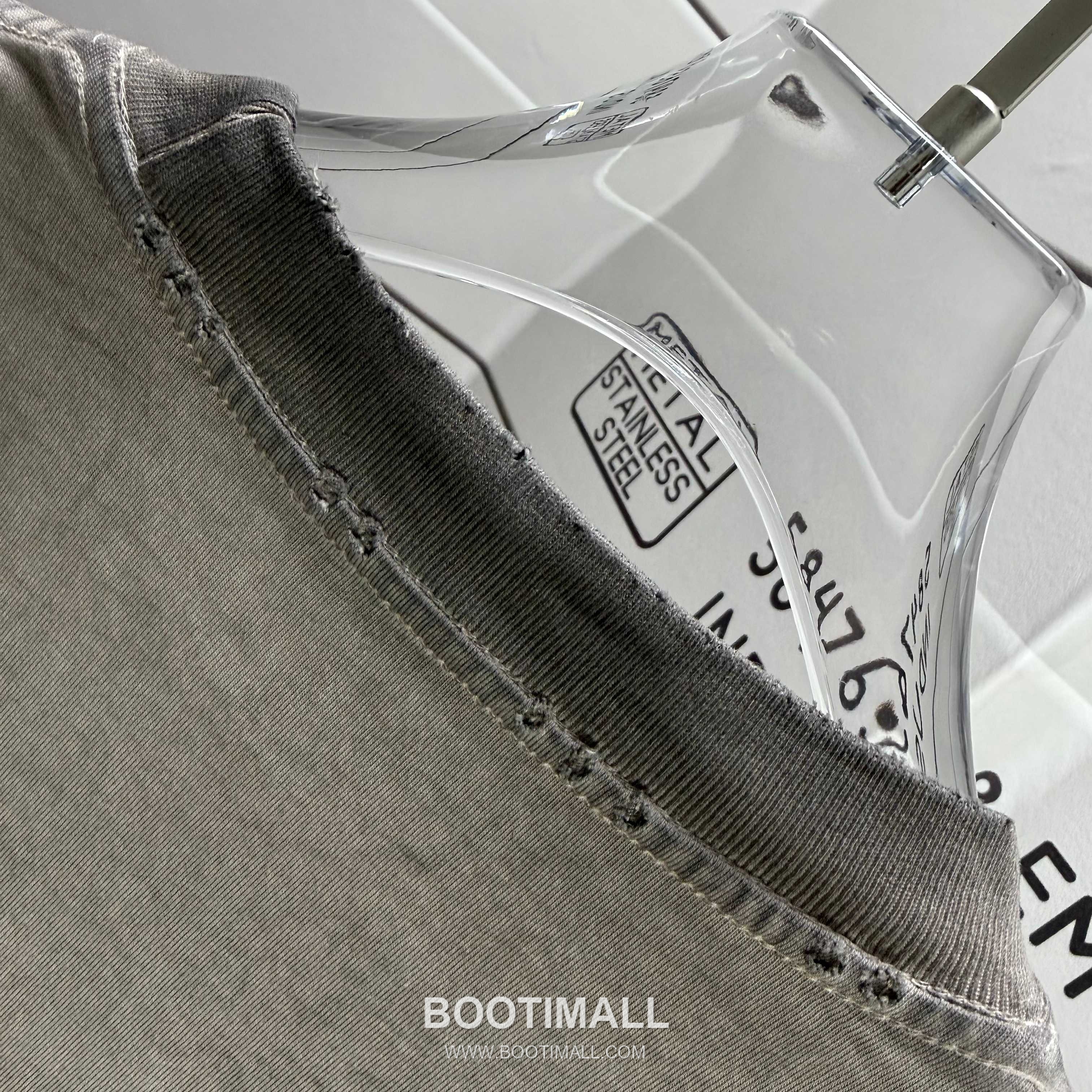 Chrome Hearts 2026 S/S Cotton Distressed Washed Logo T-Shirt 크롬하츠 2026SS 코튼 디스트로이드 워싱 로고 티셔츠 8