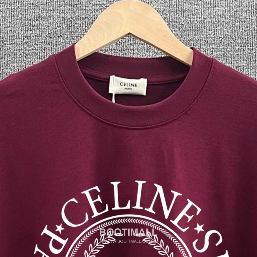 Celine 2026 S/S Cotton Letter Logo Print T-Shirt 셀린느 2026SS 코튼 레터 로고 프린트 티셔츠 8