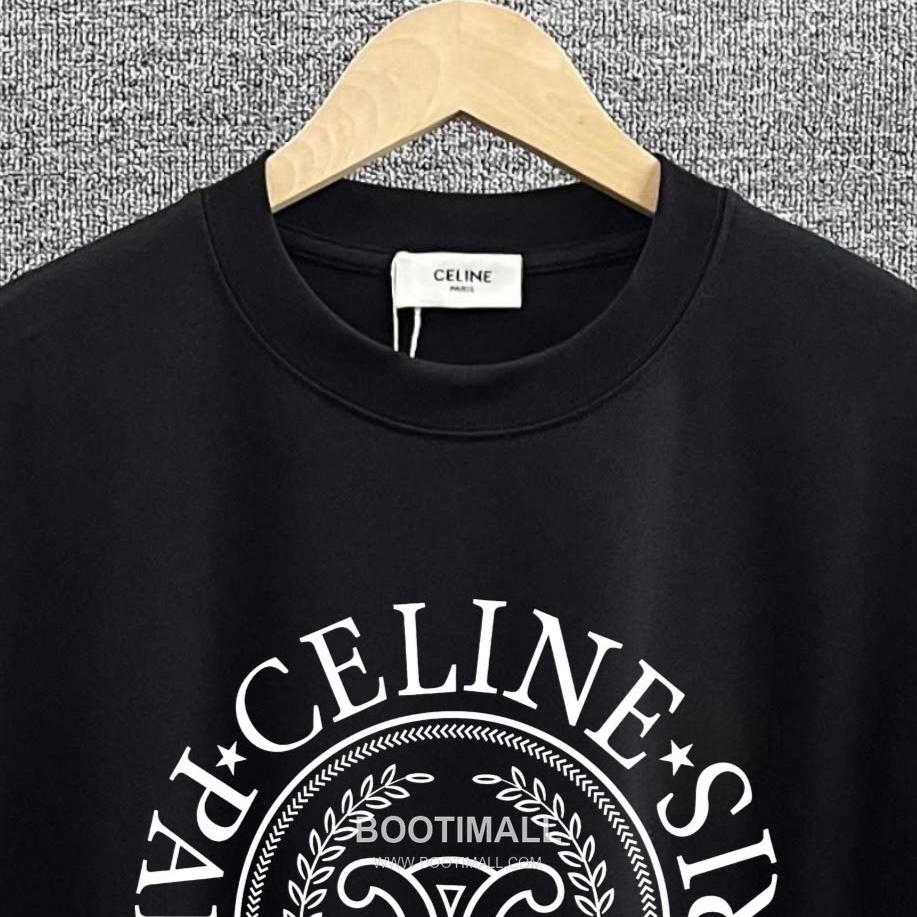 Celine 2026 S/S Cotton Letter Logo Print T-Shirt 셀린느 2026SS 코튼 레터 로고 프린트 티셔츠 6