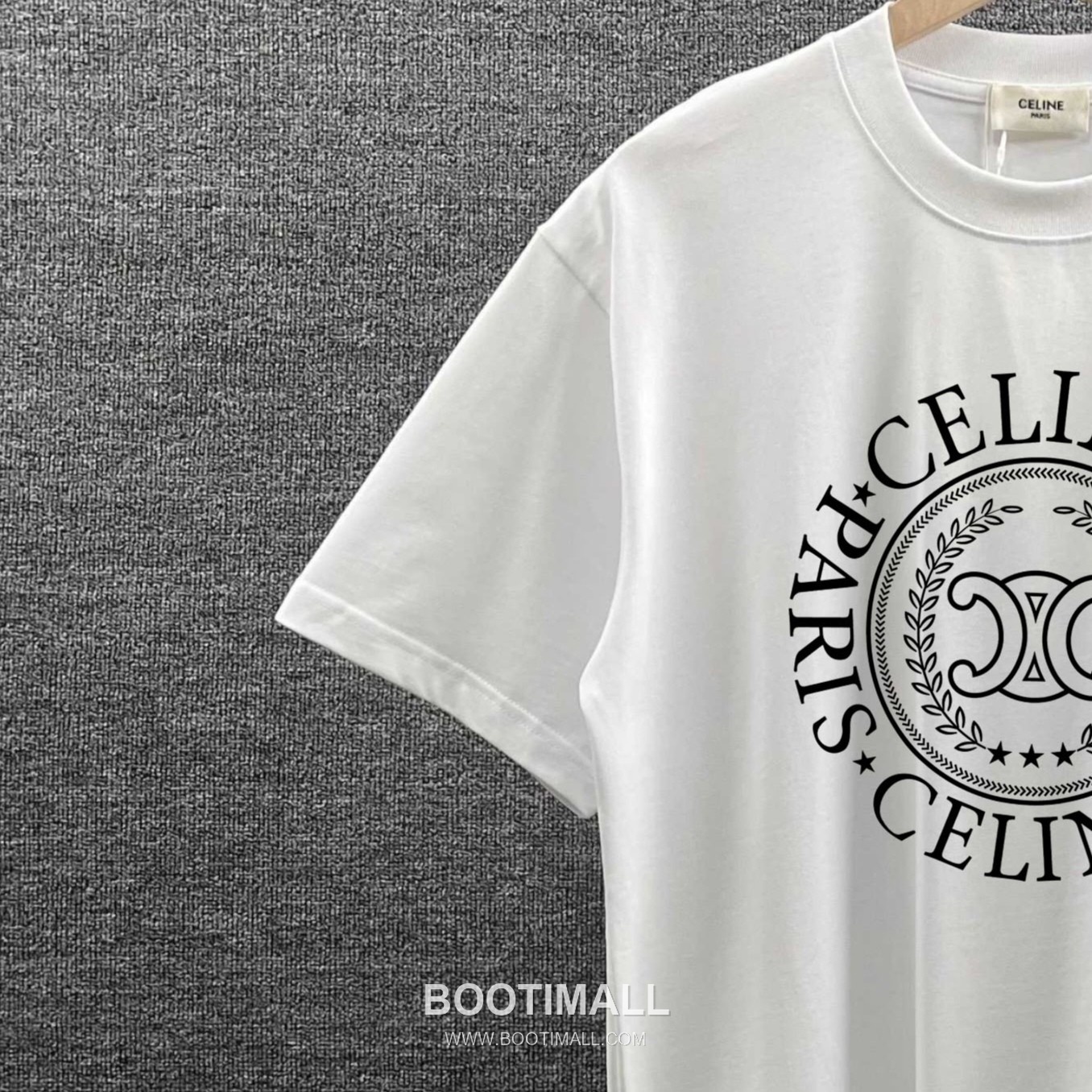 Celine 2026 S/S Cotton Letter Logo Print T-Shirt 셀린느 2026SS 코튼 레터 로고 프린트 티셔츠 8