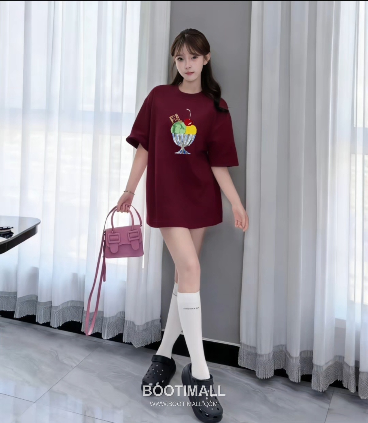 Fendi 2026 S/S Cotton Ice Cream Logo Print T-Shirt 펜디 2026SS 코튼 아이스크림 로고 프린트 티셔츠 7