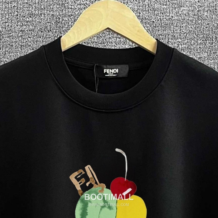 Fendi 2026 S/S Cotton Ice Cream Logo Print T-Shirt 펜디 2026SS 코튼 아이스크림 로고 프린트 티셔츠 6