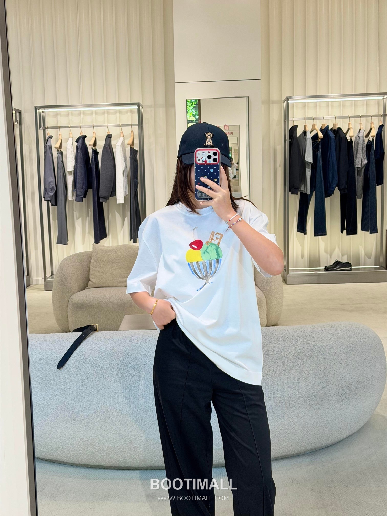 Fendi 2026 S/S Cotton Ice Cream Logo Print T-Shirt 펜디 2026SS 코튼 아이스크림 로고 프린트 티셔츠 7