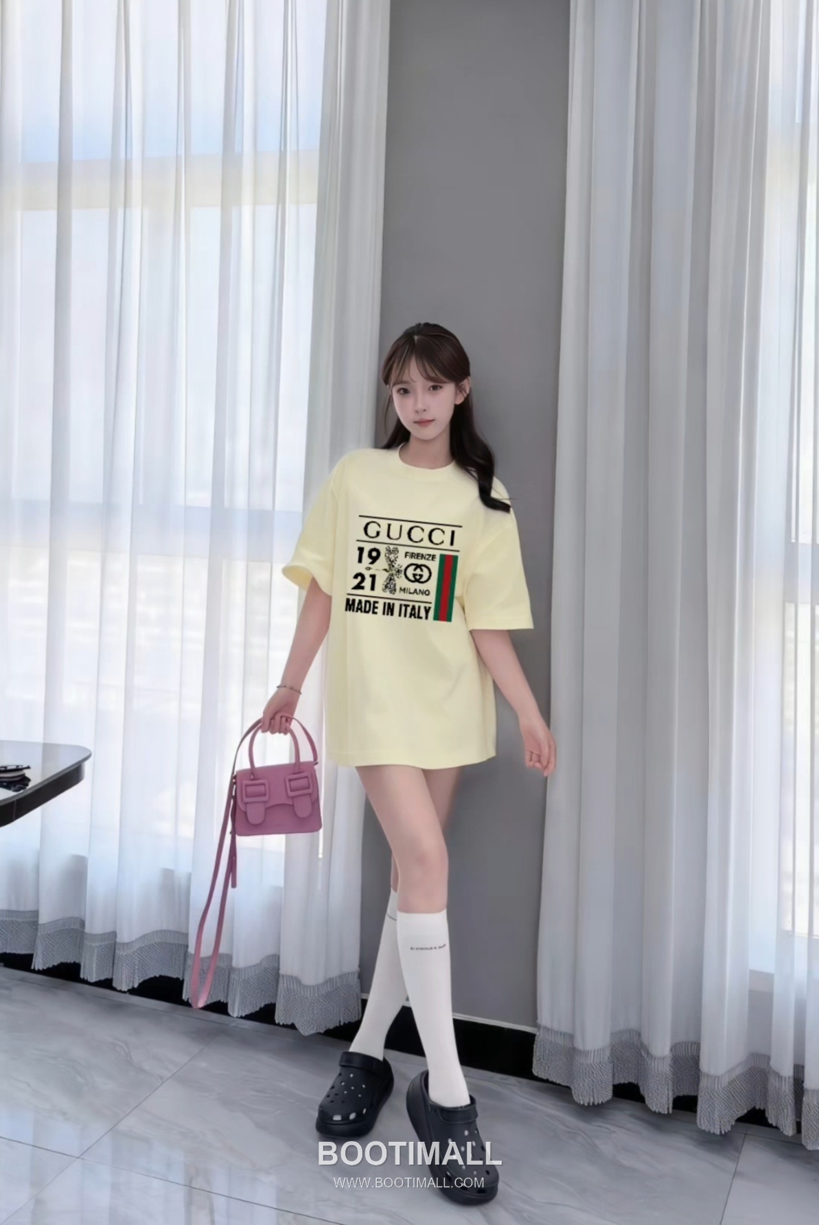 Gucci 2026 S/S Cotton Dragonfly Logo Print T-Shirt 구찌 2026SS 코튼 드래곤플라이 로고 프린트 티셔츠 8