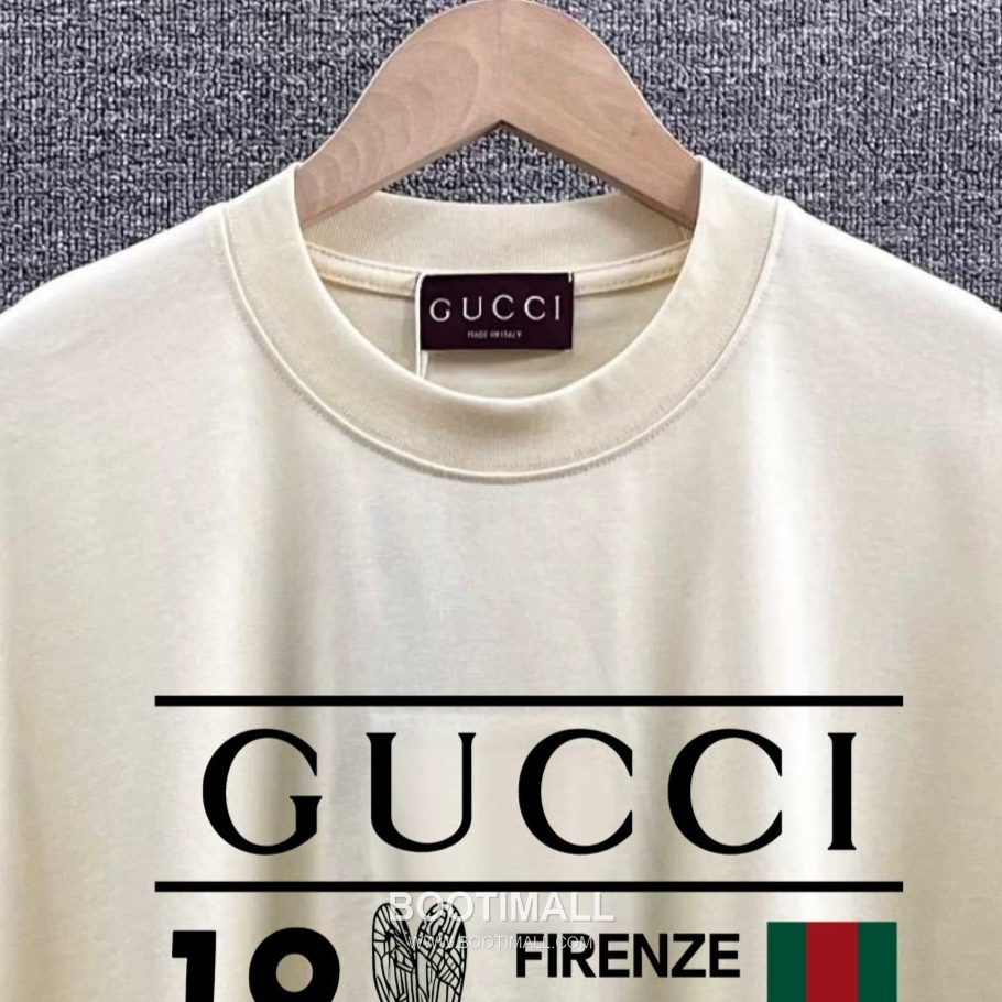 Gucci 2026 S/S Cotton Dragonfly Logo Print T-Shirt 구찌 2026SS 코튼 드래곤플라이 로고 프린트 티셔츠 11