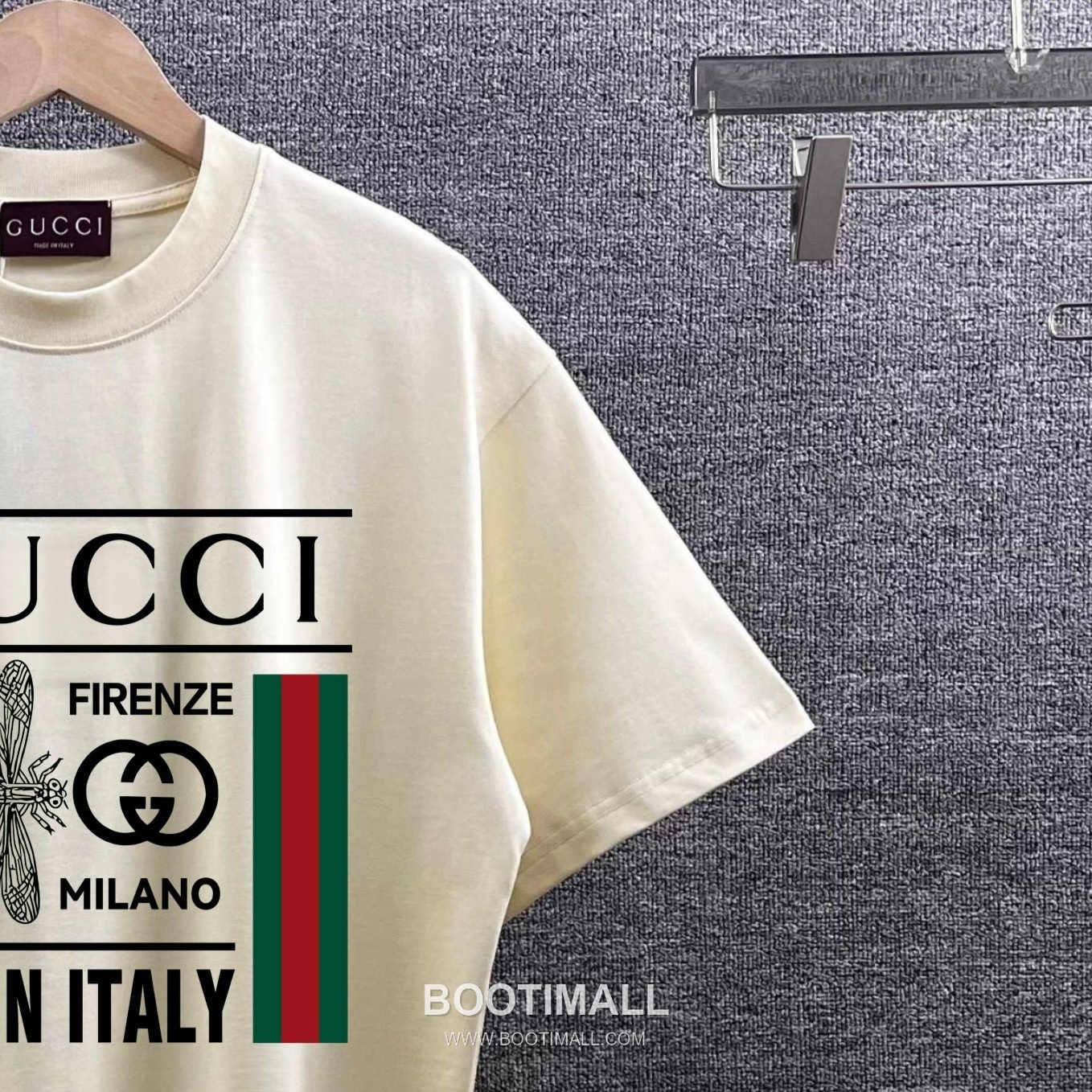 Gucci 2026 S/S Cotton Dragonfly Logo Print T-Shirt 구찌 2026SS 코튼 드래곤플라이 로고 프린트 티셔츠 12