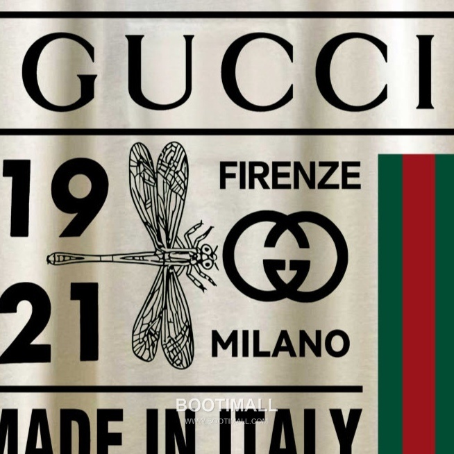 Gucci 2026 S/S Cotton Dragonfly Logo Print T-Shirt 구찌 2026SS 코튼 드래곤플라이 로고 프린트 티셔츠 14