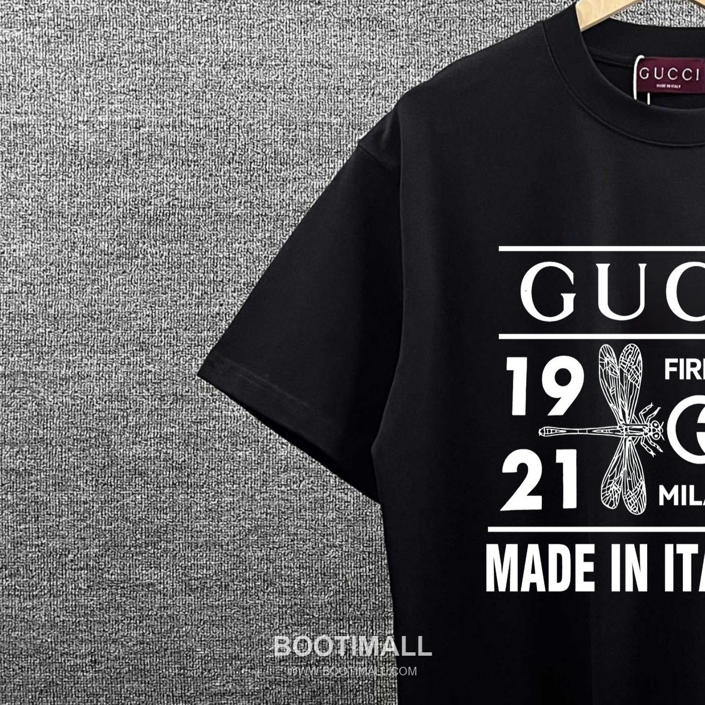 Gucci 2026 S/S Cotton Dragonfly Logo Print T-Shirt 구찌 2026SS 코튼 드래곤플라이 로고 프린트 티셔츠 11