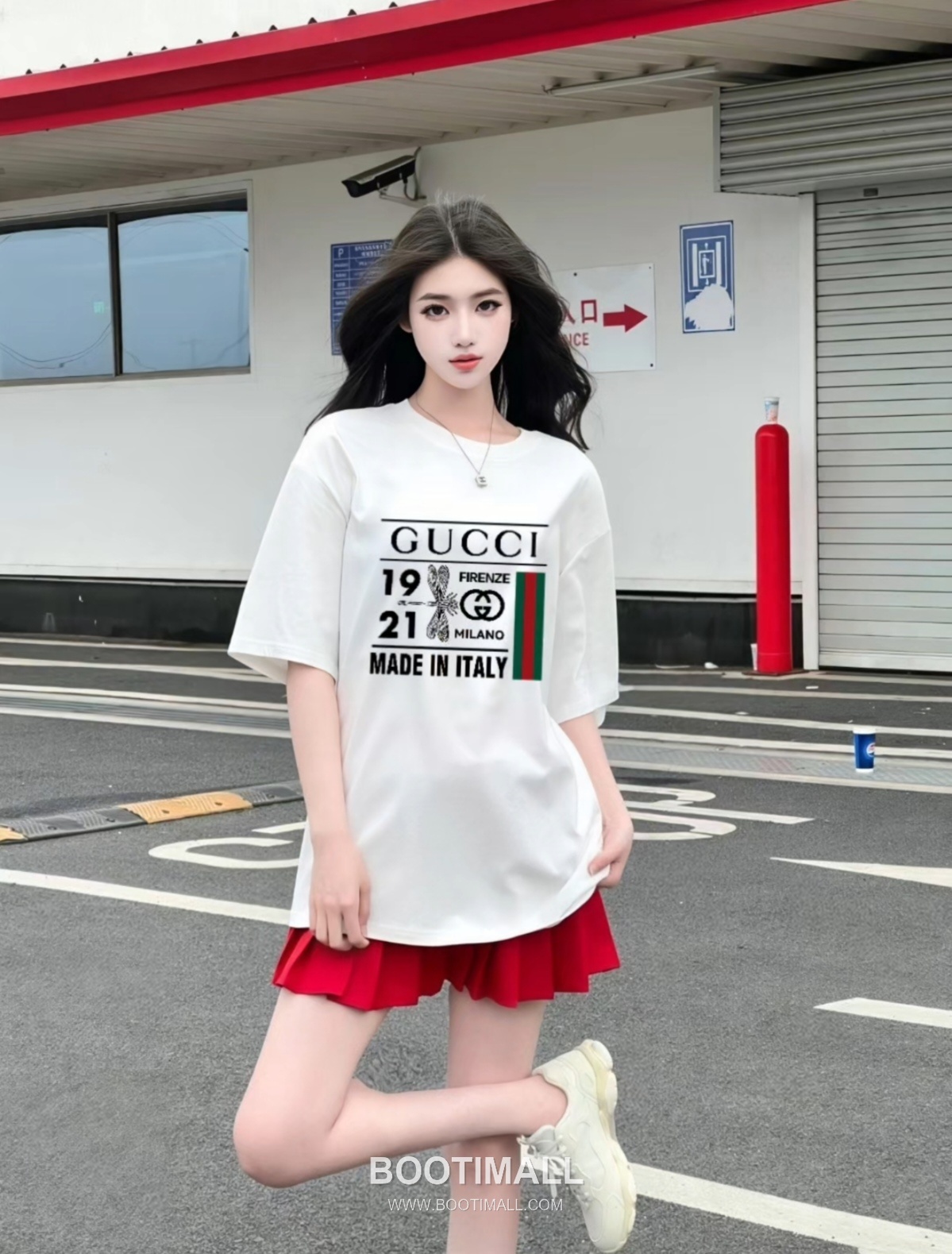 Gucci 2026 S/S Cotton Dragonfly Logo Print T-Shirt 구찌 2026SS 코튼 드래곤플라이 로고 프린트 티셔츠 3