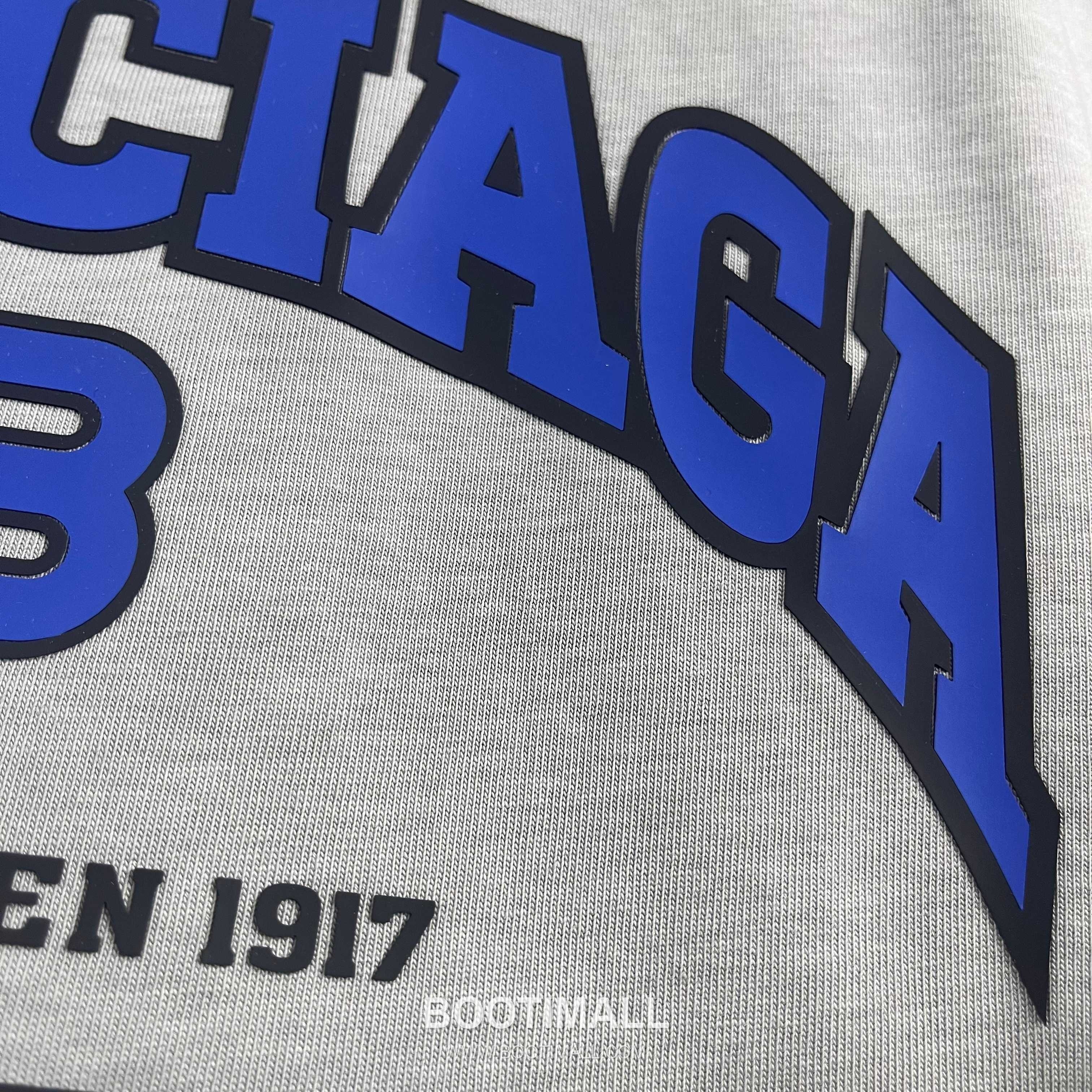 Balenciaga 2026 S/S Cotton Distressed Washed Silicone Logo T-Shirt 발렌시아가 2026SS 코튼 디스트로이드 워싱 실리콘 로고 티셔츠 15