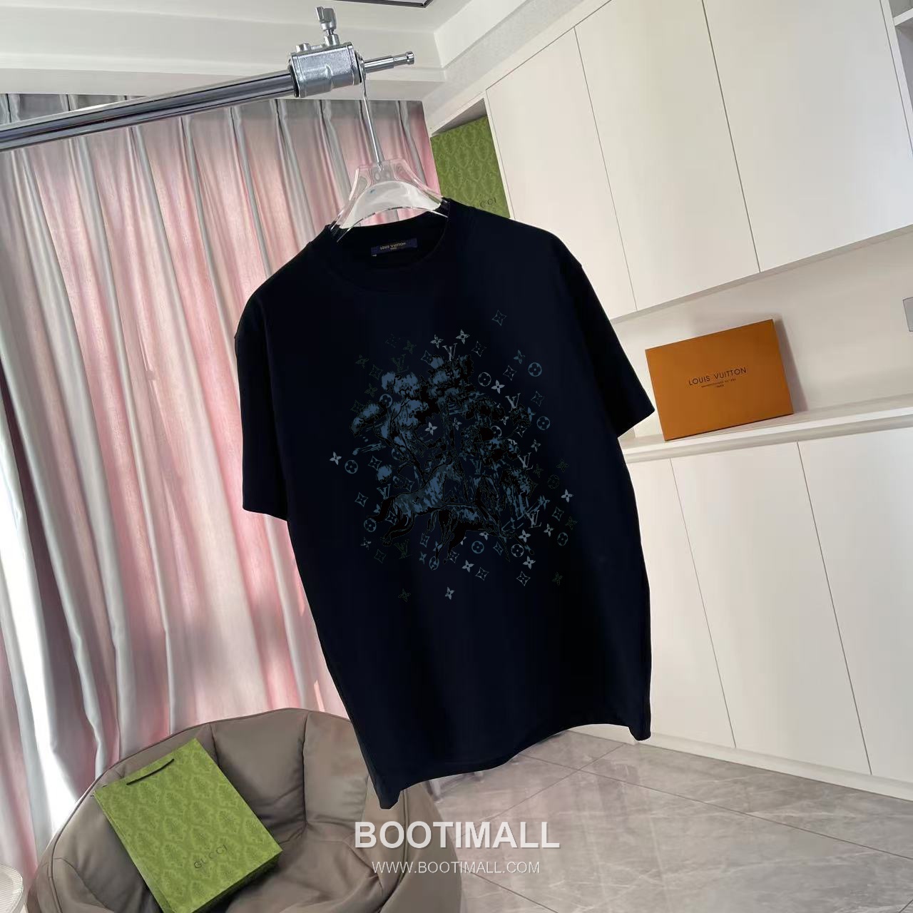 Louis Vuitton 2026 S/S Cotton Letter Logo Print T-Shirt 루이비통 2026SS 코튼 레터 로고 프린트 티셔츠 5