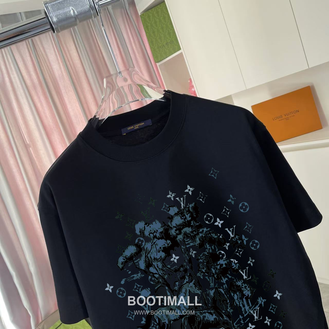 Louis Vuitton 2026 S/S Cotton Letter Logo Print T-Shirt 루이비통 2026SS 코튼 레터 로고 프린트 티셔츠 6