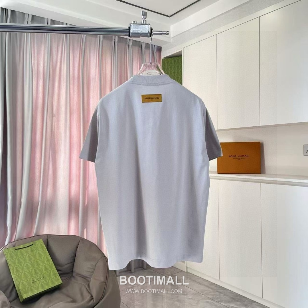 Louis Vuitton 2026 S/S Cotton Letter Logo Print T-Shirt 루이비통 2026SS 코튼 레터 로고 프린트 티셔츠 10