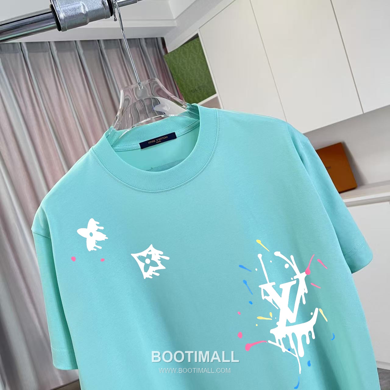 Louis Vuitton 2026 S/S Cotton Letter Logo Print T-Shirt 루이비통 2026SS 코튼 레터 로고 프린트 티셔츠 6