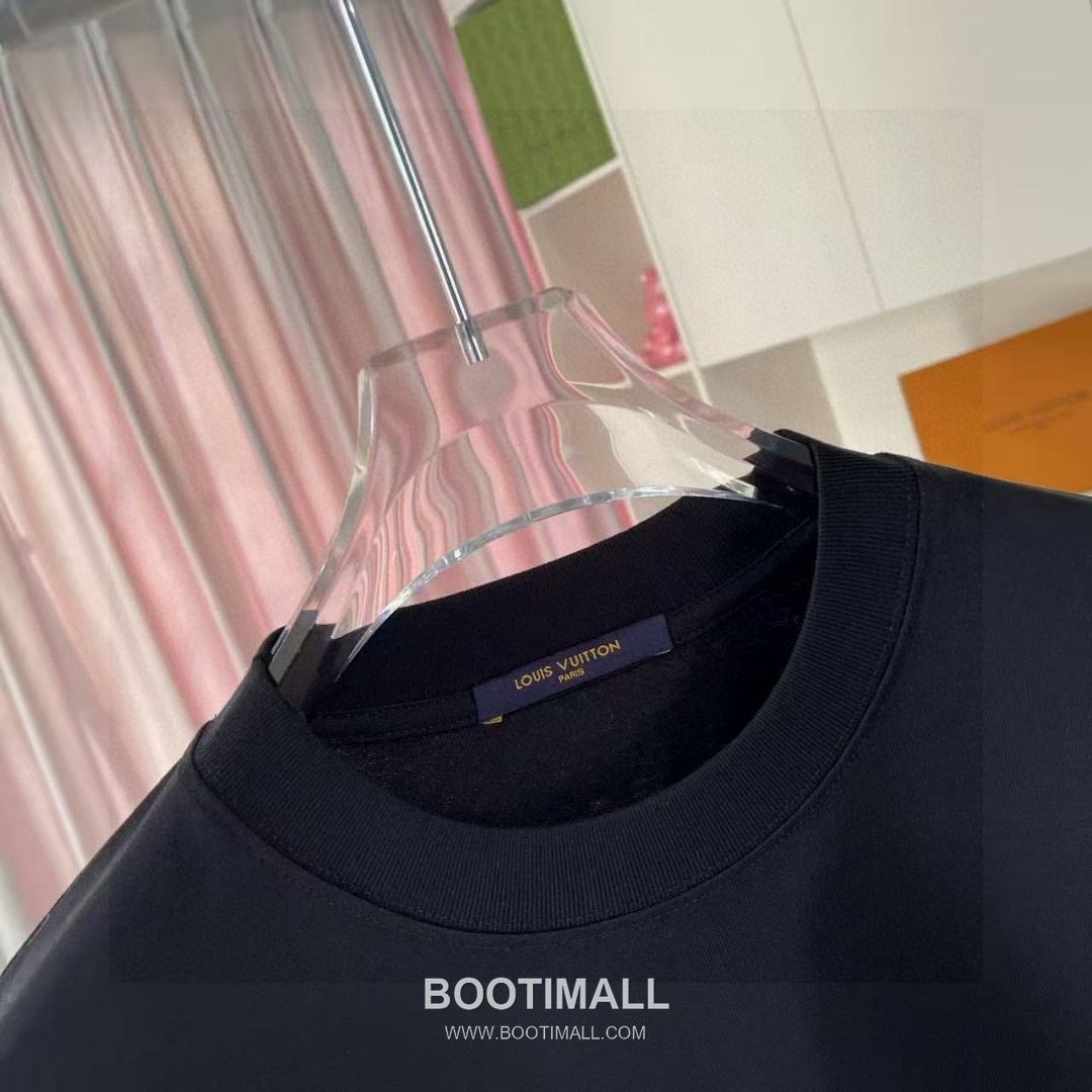 Louis Vuitton 2026 S/S Cotton Letter Logo Print T-Shirt 루이비통 2026SS 코튼 레터 로고 프린트 티셔츠 7