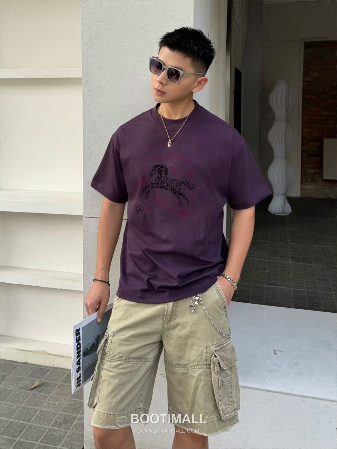 Louis Vuitton 2026 S/S Cotton Letter Logo Print T-Shirt 루이비통 2026SS 코튼 레터 로고 프린트 티셔츠 1