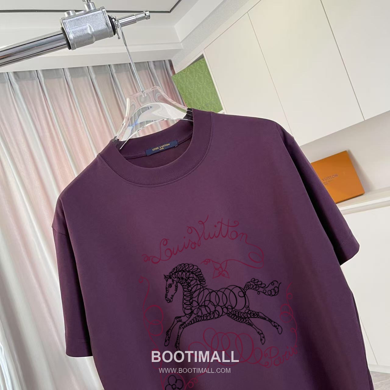 Louis Vuitton 2026 S/S Cotton Letter Logo Print T-Shirt 루이비통 2026SS 코튼 레터 로고 프린트 티셔츠 6