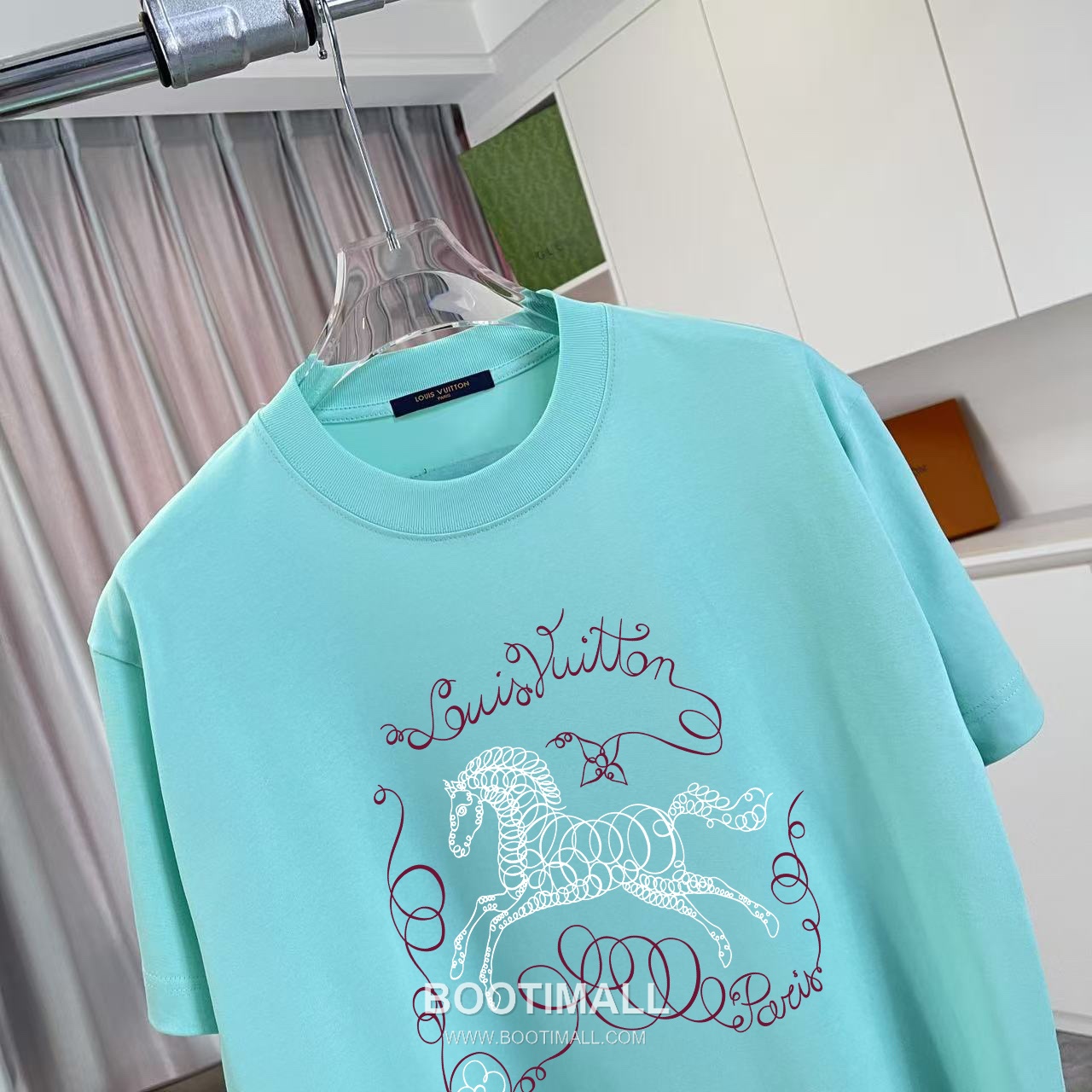 Louis Vuitton 2026 S/S Cotton Letter Logo Print T-Shirt 루이비통 2026SS 코튼 레터 로고 프린트 티셔츠 6