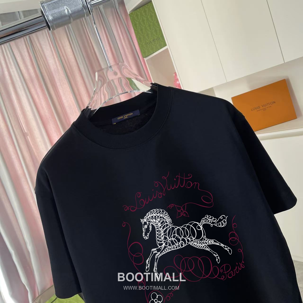 Louis Vuitton 2026 S/S Cotton Letter Logo Print T-Shirt 루이비통 2026SS 코튼 레터 로고 프린트 티셔츠 6