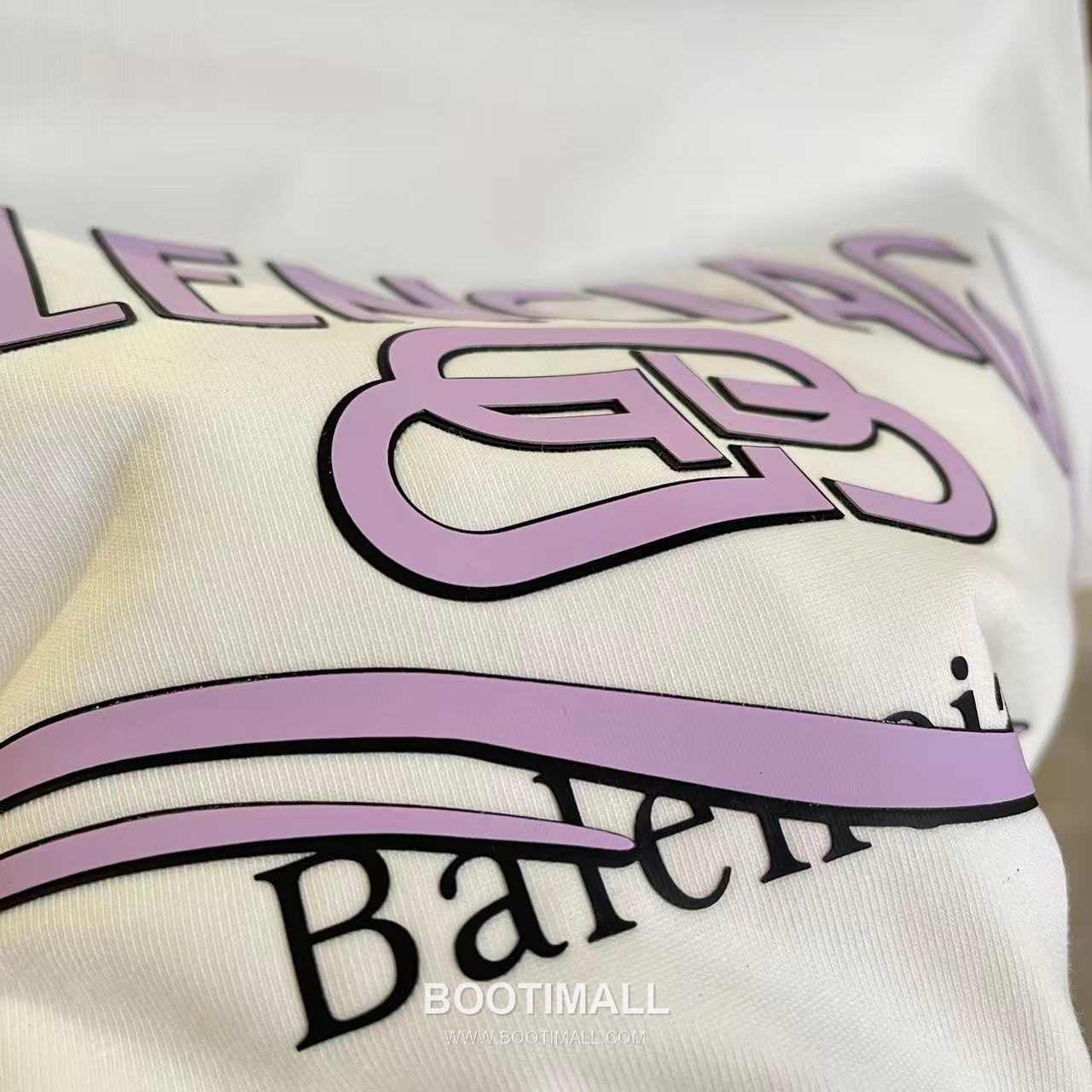 Balenciaga 2026 S/S Cotton Distressed Washed Silicone Logo T-Shirt 발렌시아가 2026SS 코튼 디스트로이드 워싱 실리콘 로고 티셔츠 8