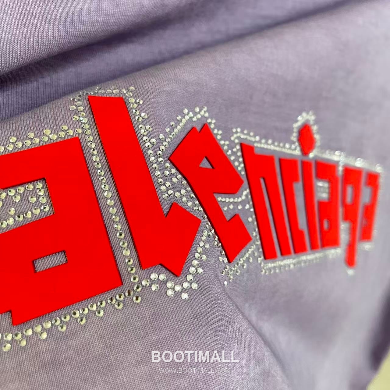 Balenciaga 2026 S/S Cotton Distressed Washed Crystal Silicone Logo T-Shirt 발렌시아가 2026SS 코튼 디스트로이드 워싱 크리스탈 실리콘 로고 티셔츠 9