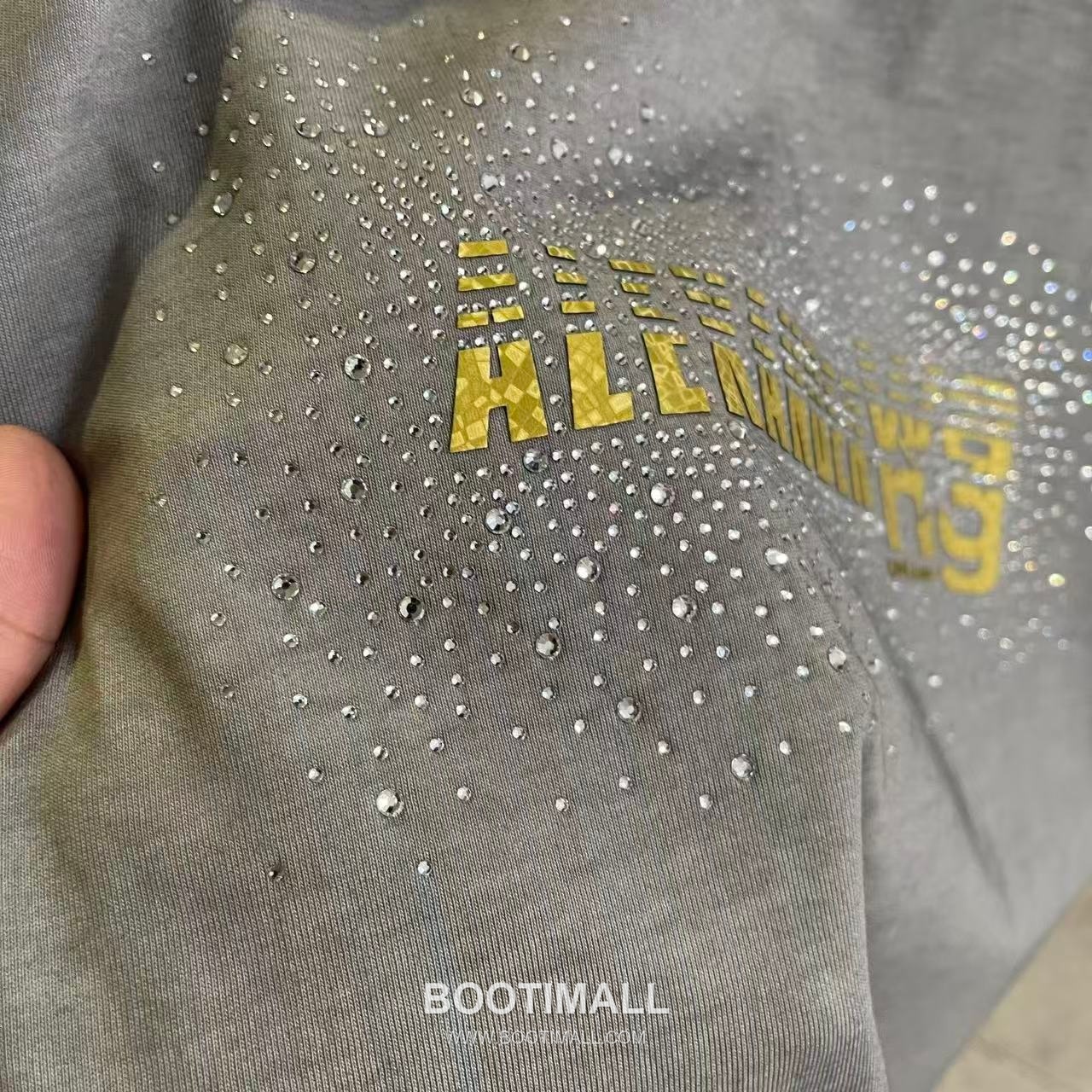 Alexander Wang 2026 S/S Cotton Distressed Washed Logo T-Shirt 알렉산더왕 2026SS 코튼 디스트로이드 워싱 로고 티셔츠 6