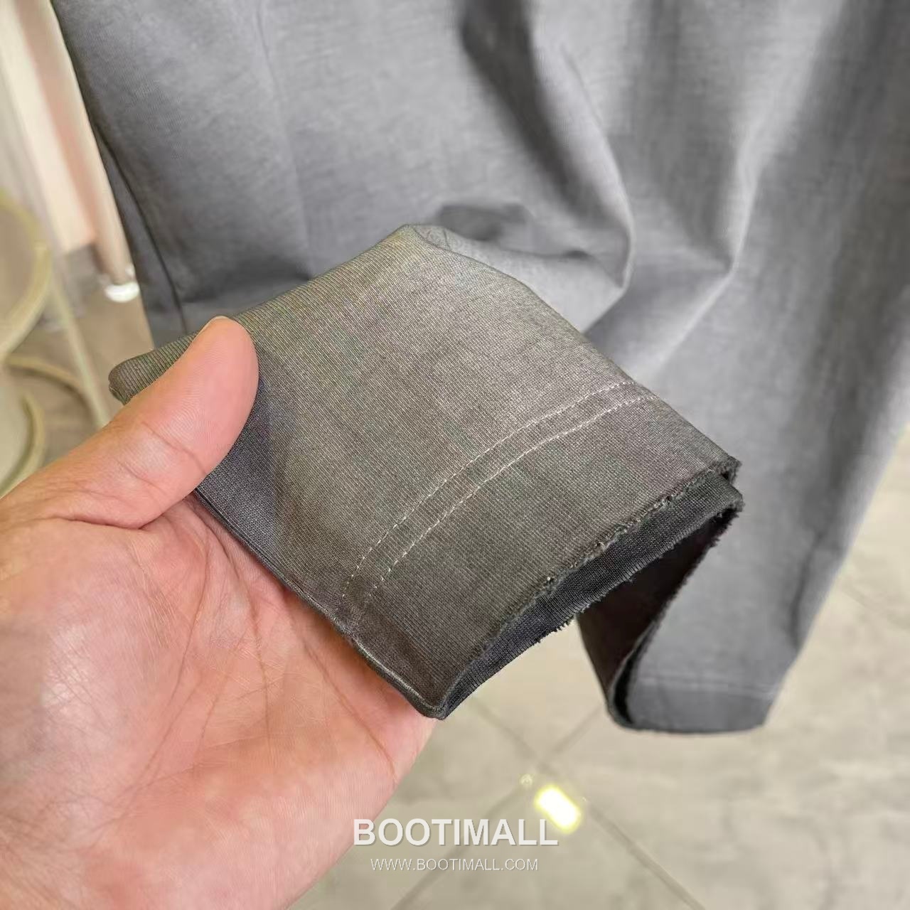 Alexander Wang 2026 S/S Cotton Distressed Washed Logo T-Shirt 알렉산더왕 2026SS 코튼 디스트로이드 워싱 로고 티셔츠 9