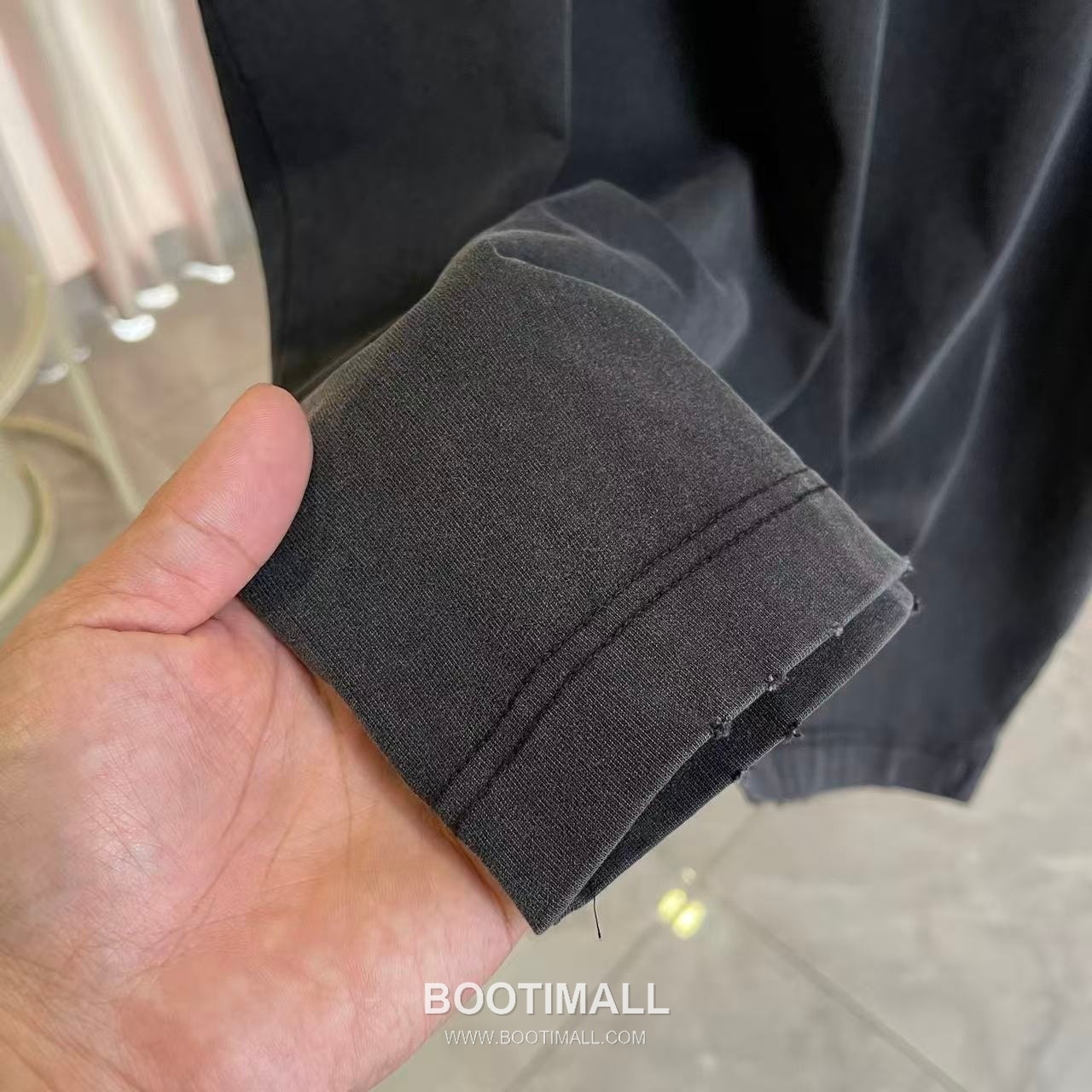 Alexander Wang 2026 S/S Cotton Distressed Washed Logo T-Shirt 알렉산더왕 2026SS 코튼 디스트로이드 워싱 로고 티셔츠 9