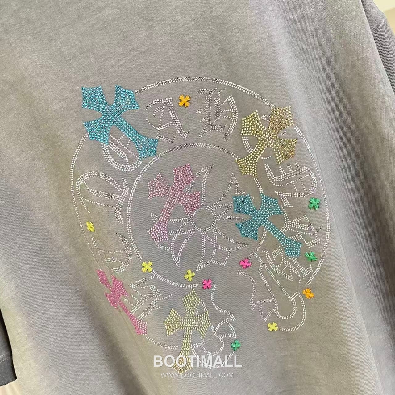 Chrome Hearts 2026 S/S Cotton Distressed Washed Cross Logo T-Shirt 크롬하츠 2026SS 코튼 디스트로이드 워싱 크로스 로고 티셔츠 8