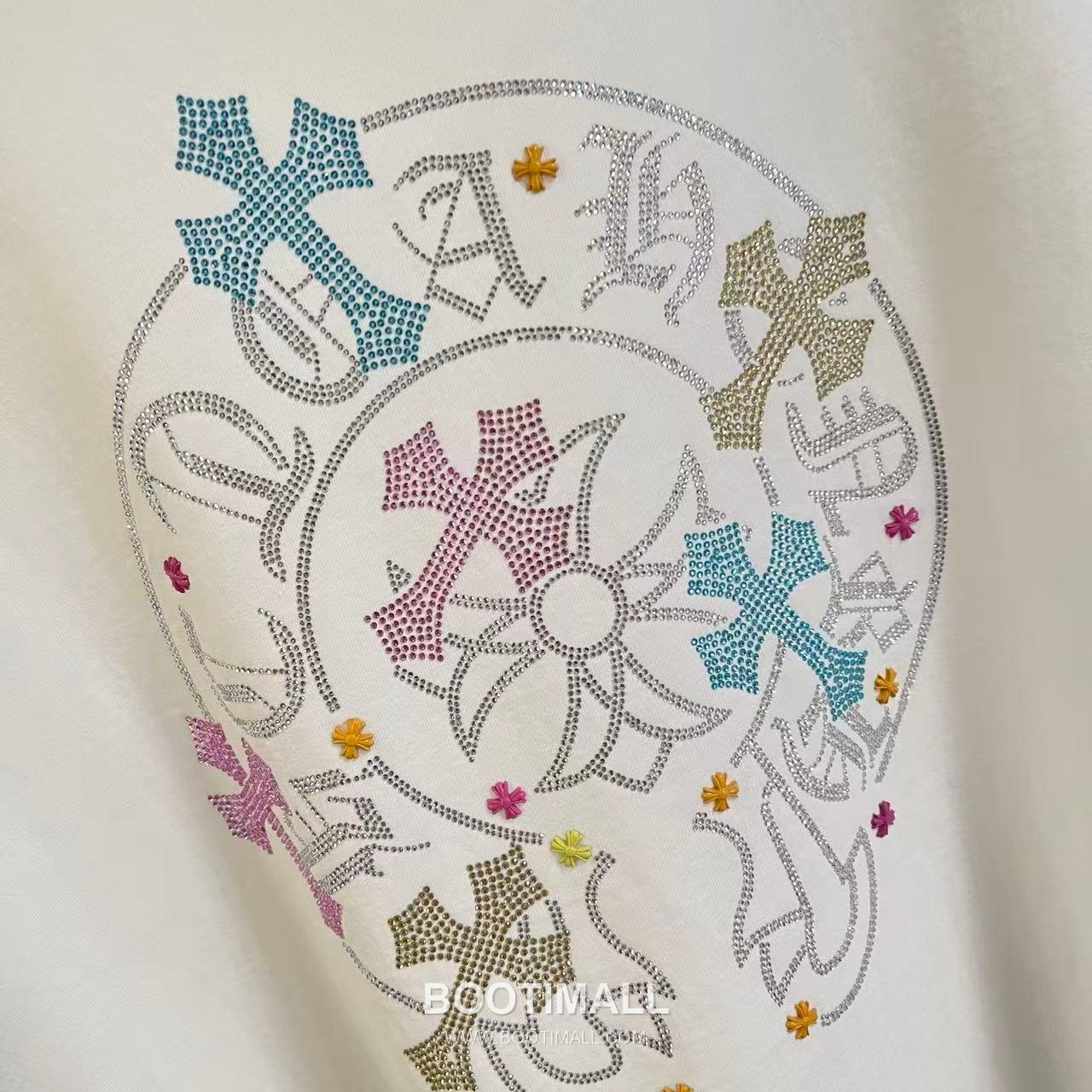 Chrome Hearts 2026 S/S Cotton Distressed Washed Cross Logo T-Shirt 크롬하츠 2026SS 코튼 디스트로이드 워싱 크로스 로고 티셔츠 8