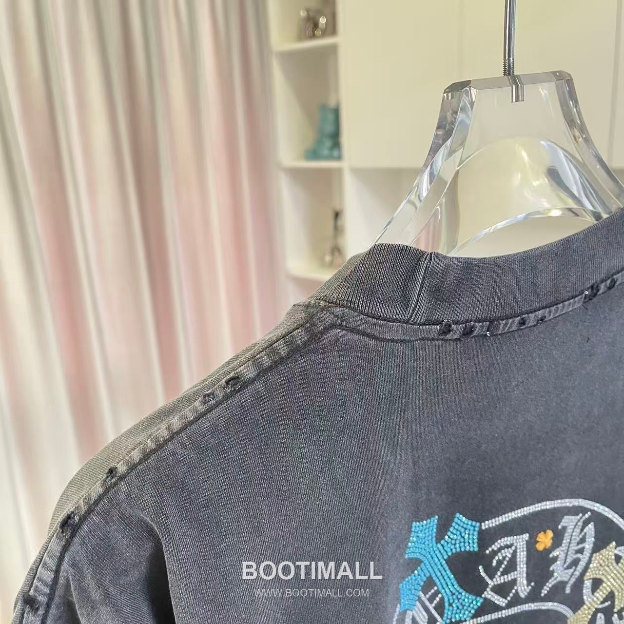 Chrome Hearts 2026 S/S Cotton Distressed Washed Cross Logo T-Shirt 크롬하츠 2026SS 코튼 디스트로이드 워싱 크로스 로고 티셔츠 8