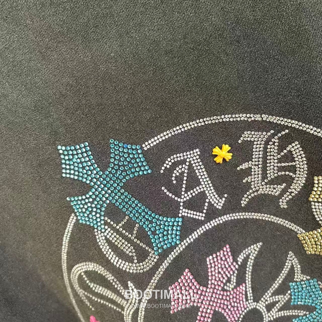 Chrome Hearts 2026 S/S Cotton Distressed Washed Cross Logo T-Shirt 크롬하츠 2026SS 코튼 디스트로이드 워싱 크로스 로고 티셔츠 9